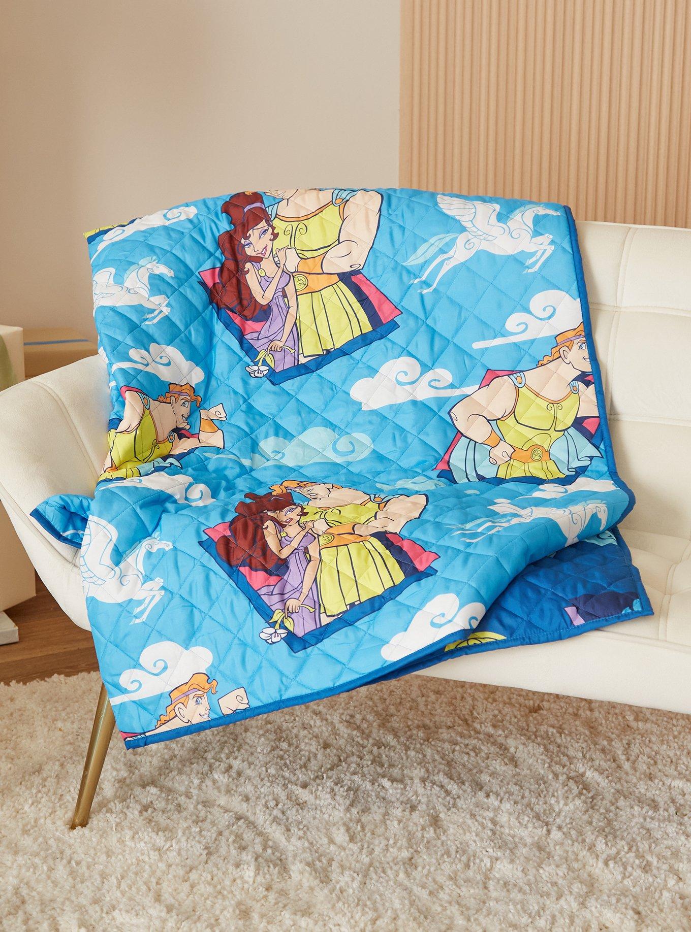 Disney Hercules Quilted Blanket — BoxLunch Exclusive, , hi-res