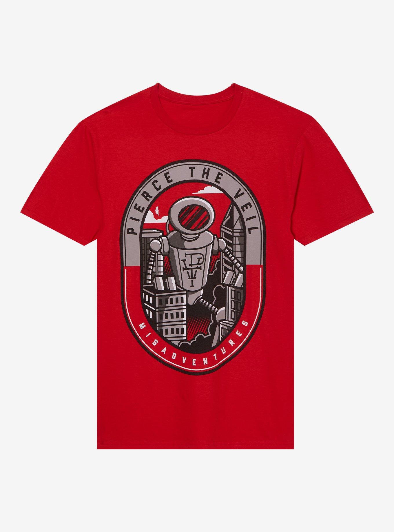 Pierce The Veil Misadventures Robot T-Shirt, , hi-res
