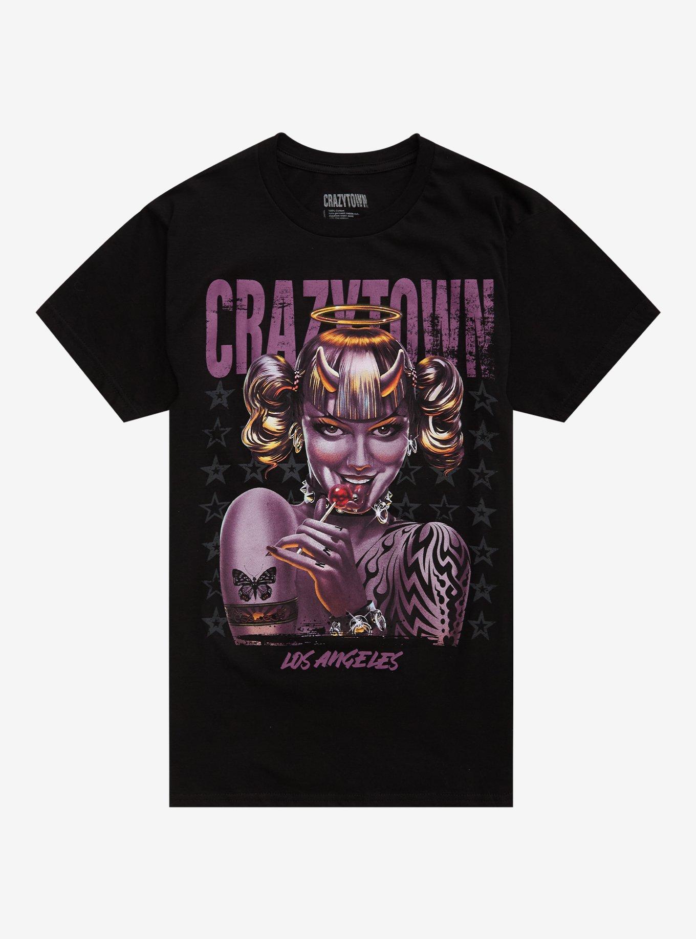Crazy Town Devil Girl T-Shirt, , hi-res
