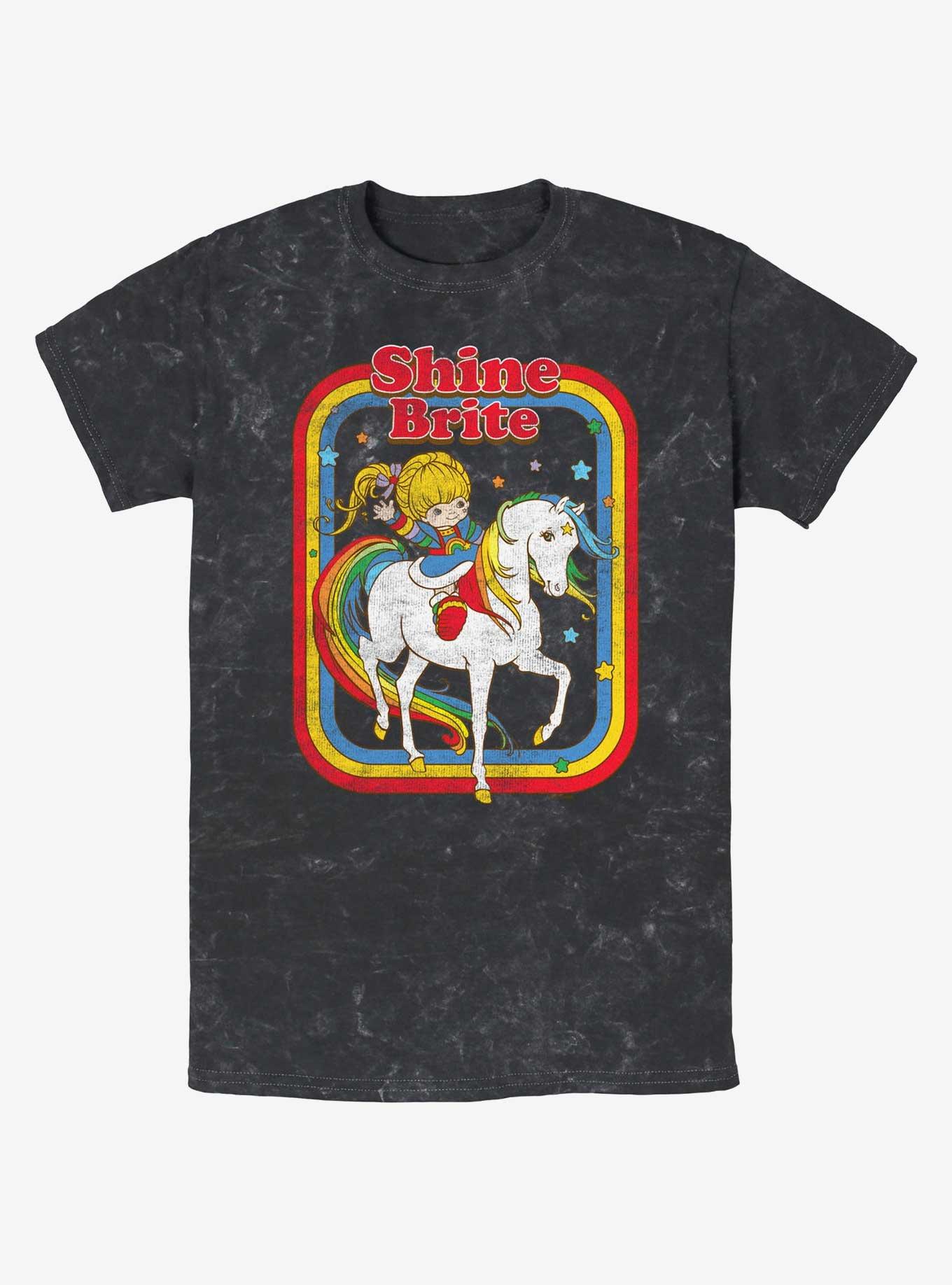 Rainbow Brite Shine Brite Mineral Wash T-Shirt, , hi-res
