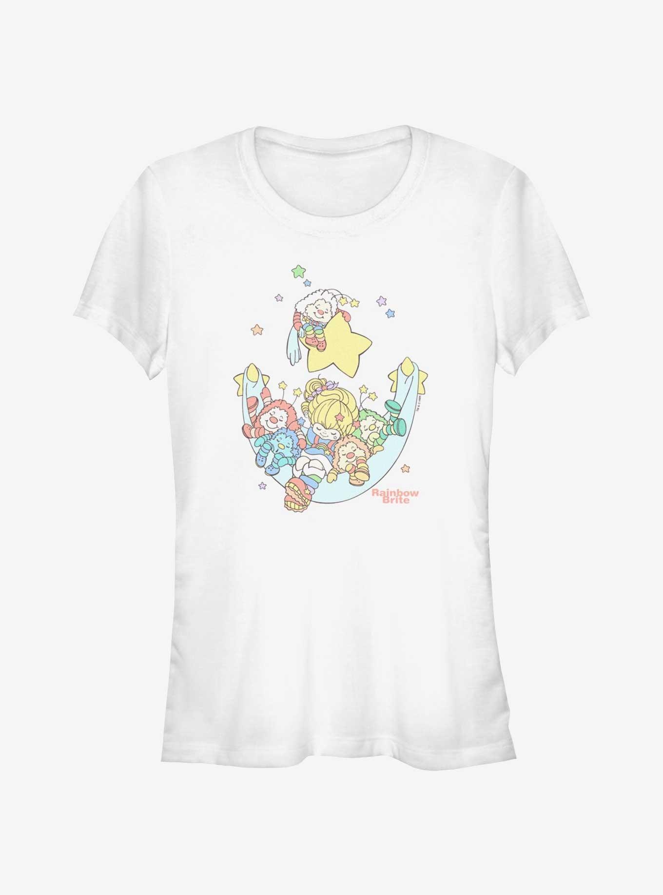 Rainbow Brite Sleeping Friends Stars Girls T-Shirt, , hi-res