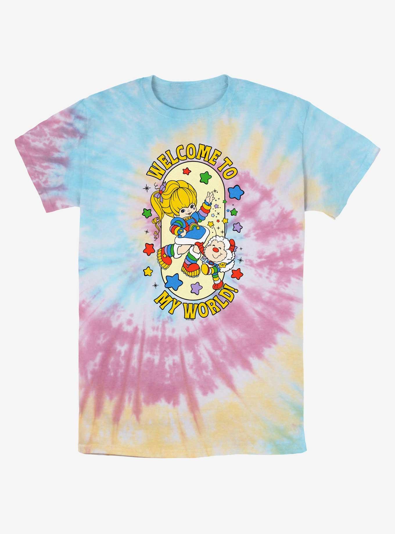 Rainbow Brite Welcome To My World Tie-Dye T-Shirt, , hi-res