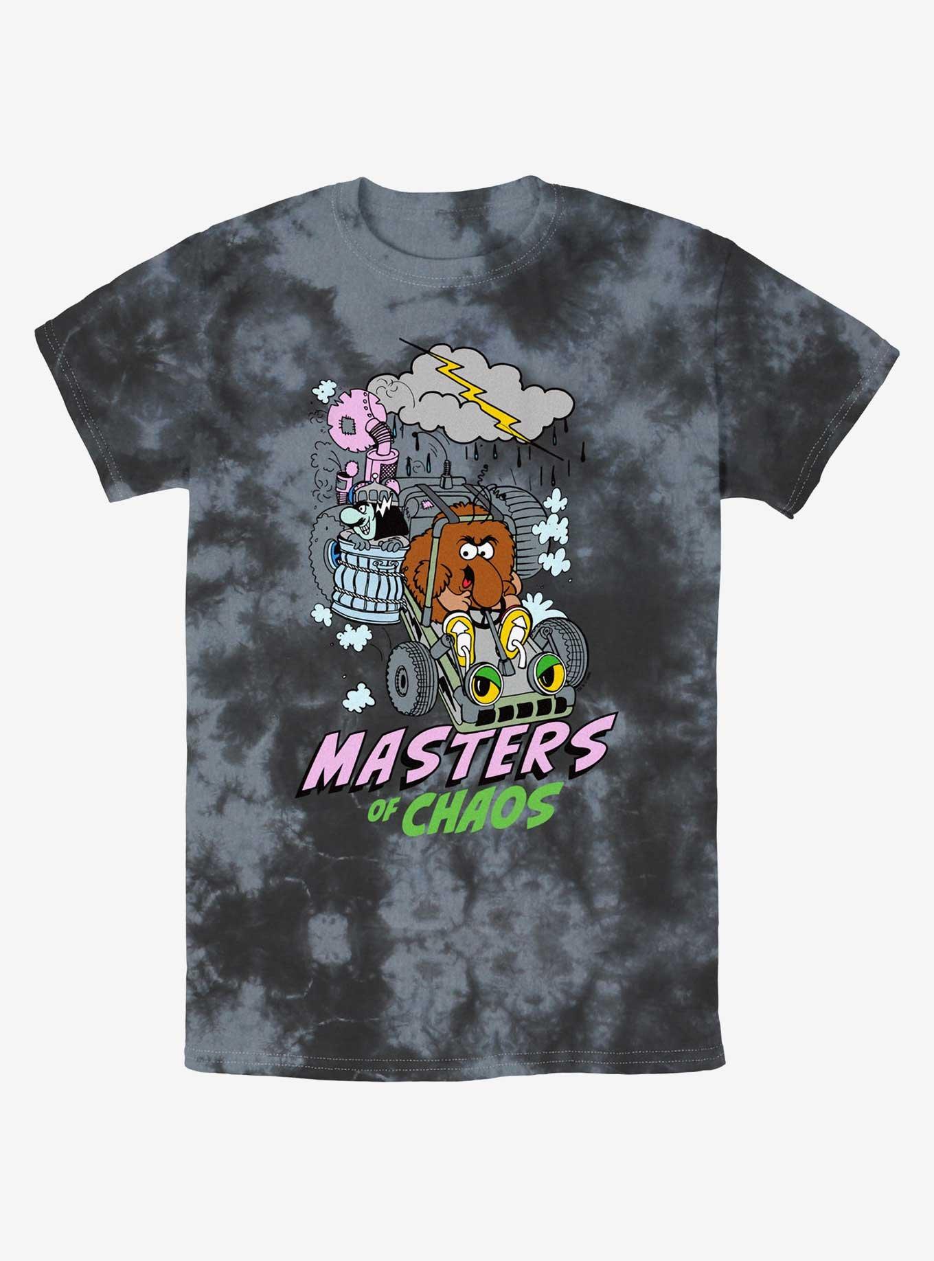 Rainbow Brite Masters Of Chaos Tie-Dye T-Shirt, BLKCHAR, hi-res