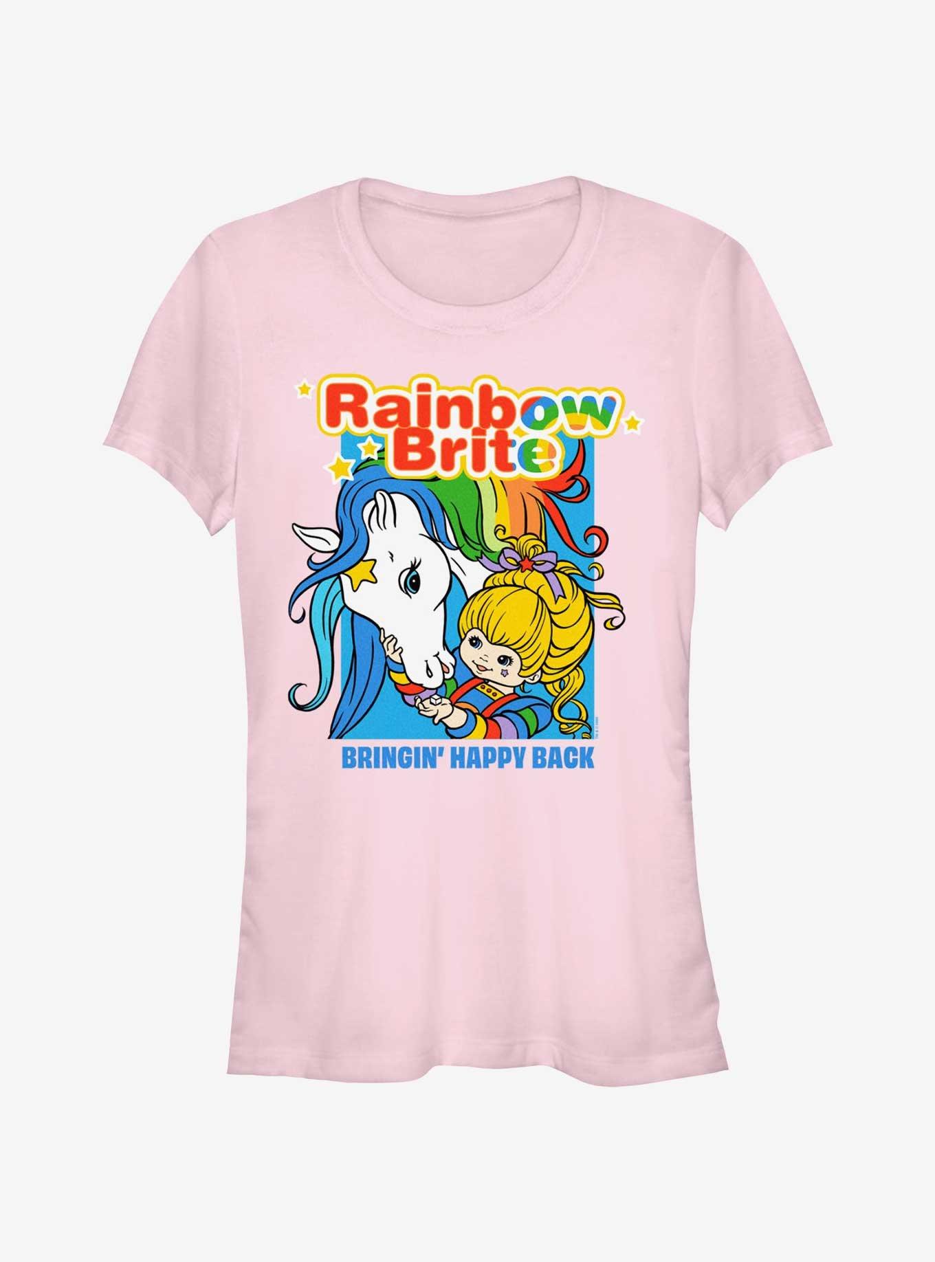 Rainbow Brite Bringin Happy Back Girls T-Shirt, , hi-res