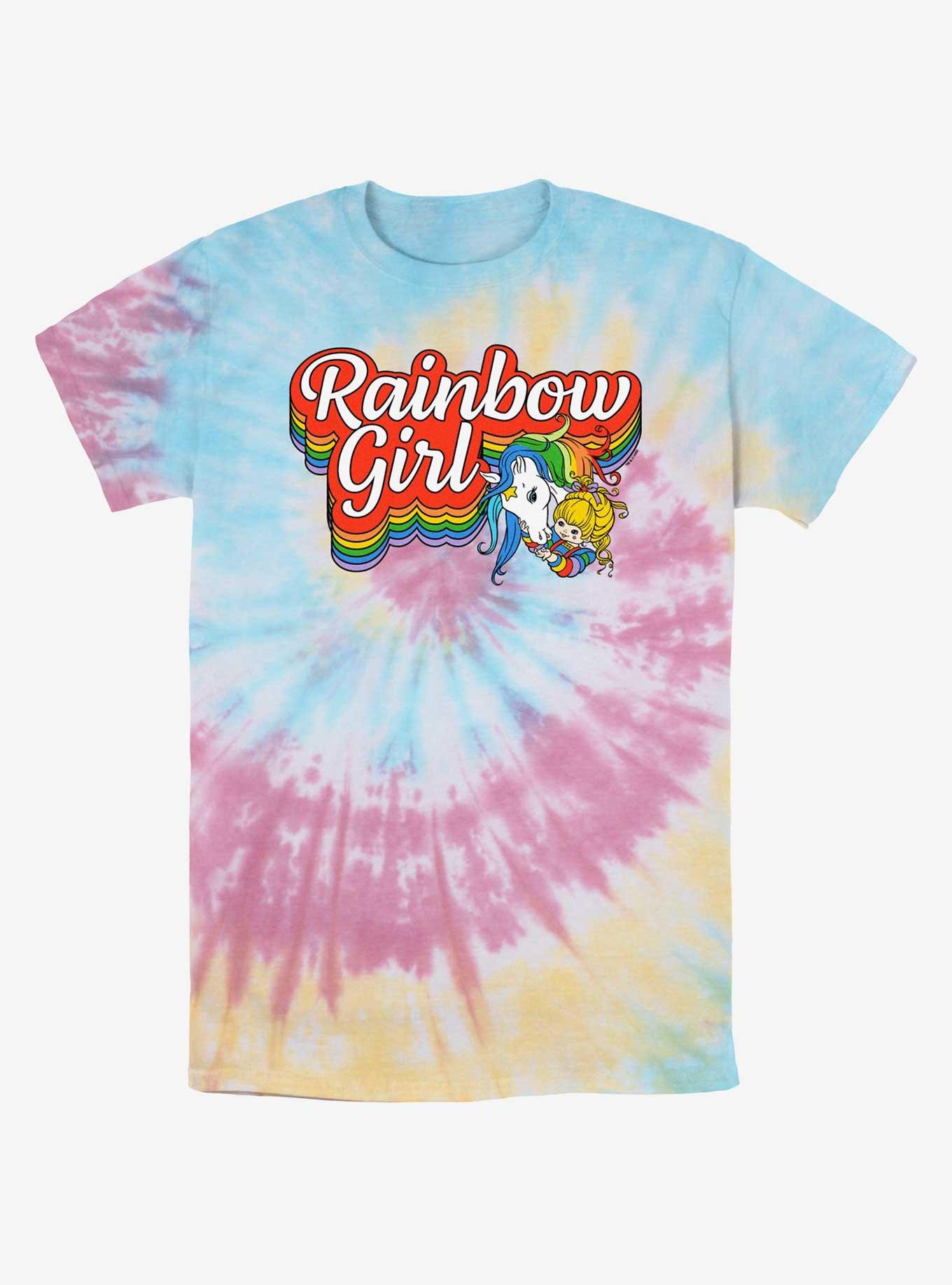 Rainbow Brite Rainbow Girl Tie-Dye T-Shirt, , hi-res