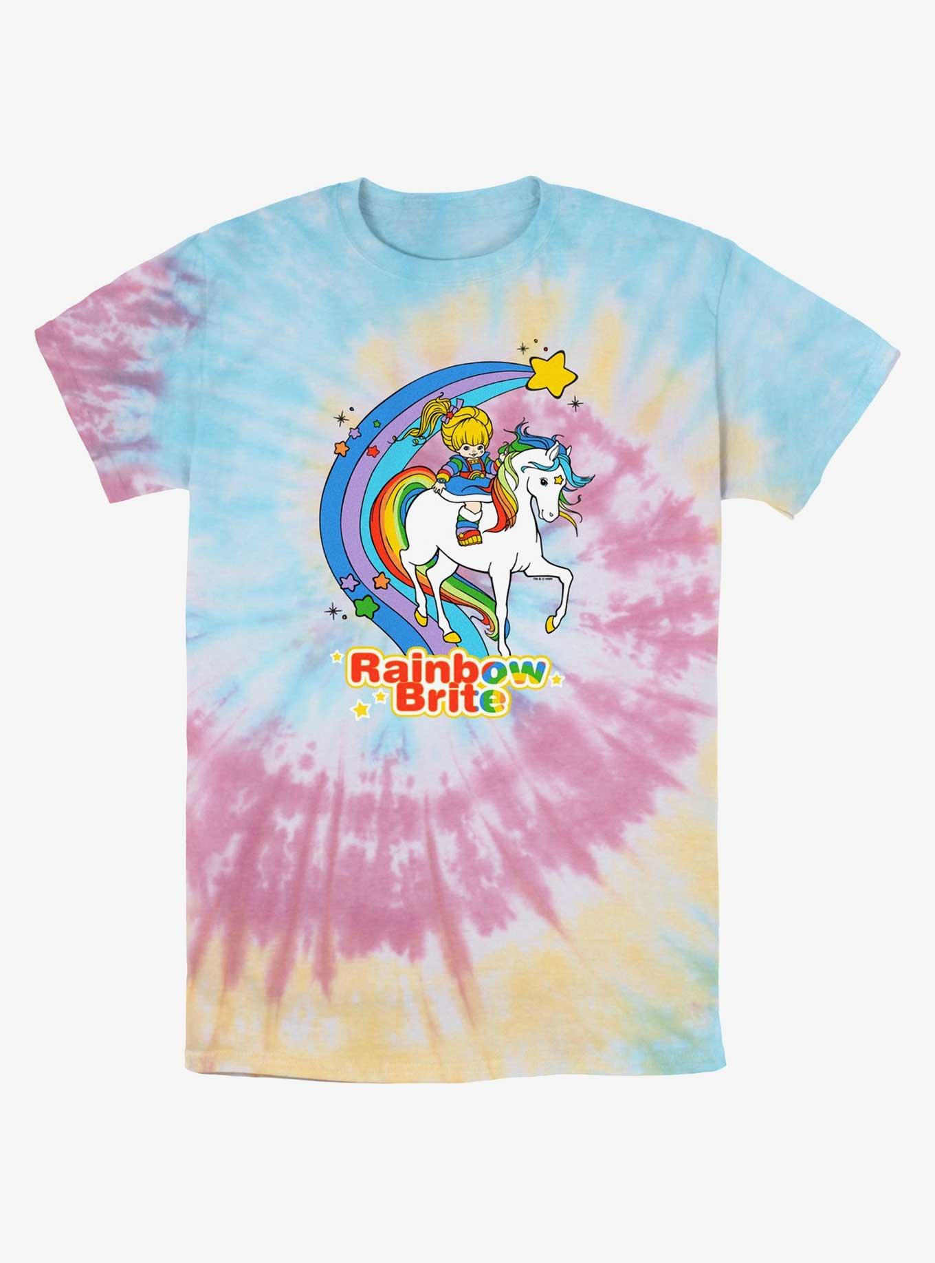Rainbow Brite Horse Tie-Dye T-Shirt, , hi-res