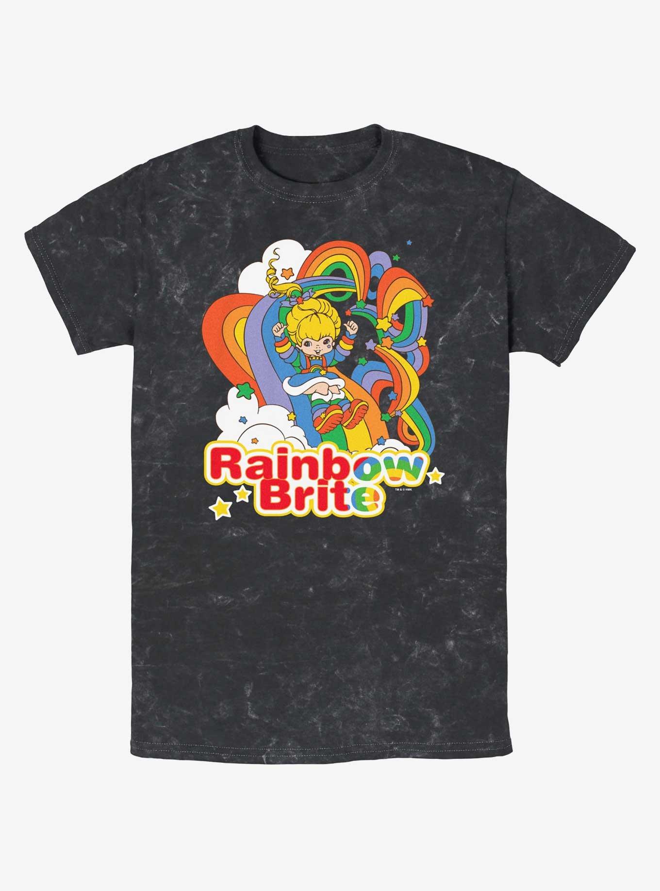 Rainbow Brite Rainbow Tangle Mineral Wash T-Shirt, , hi-res