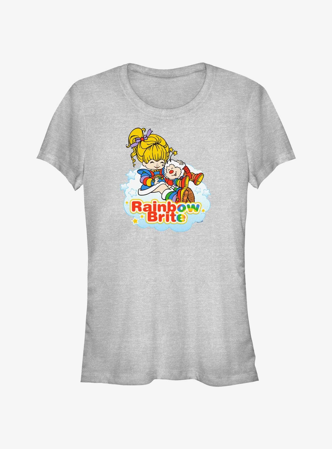 Rainbow Brite Cloud Girls T-Shirt, ATH HTR, hi-res