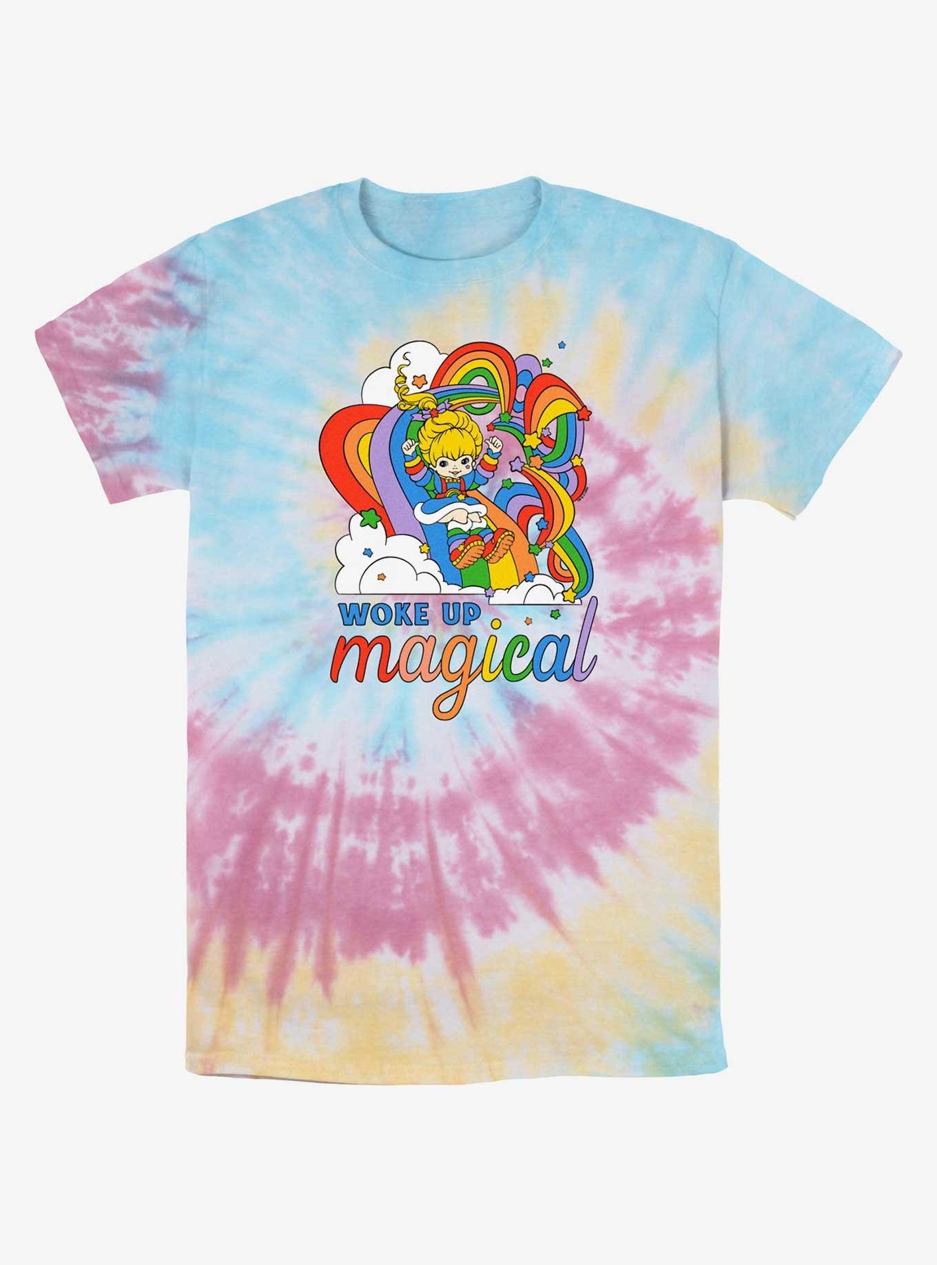 Rainbow Brite Woke Up Magical Tie-Dye T-Shirt, BLUPNKLY, hi-res
