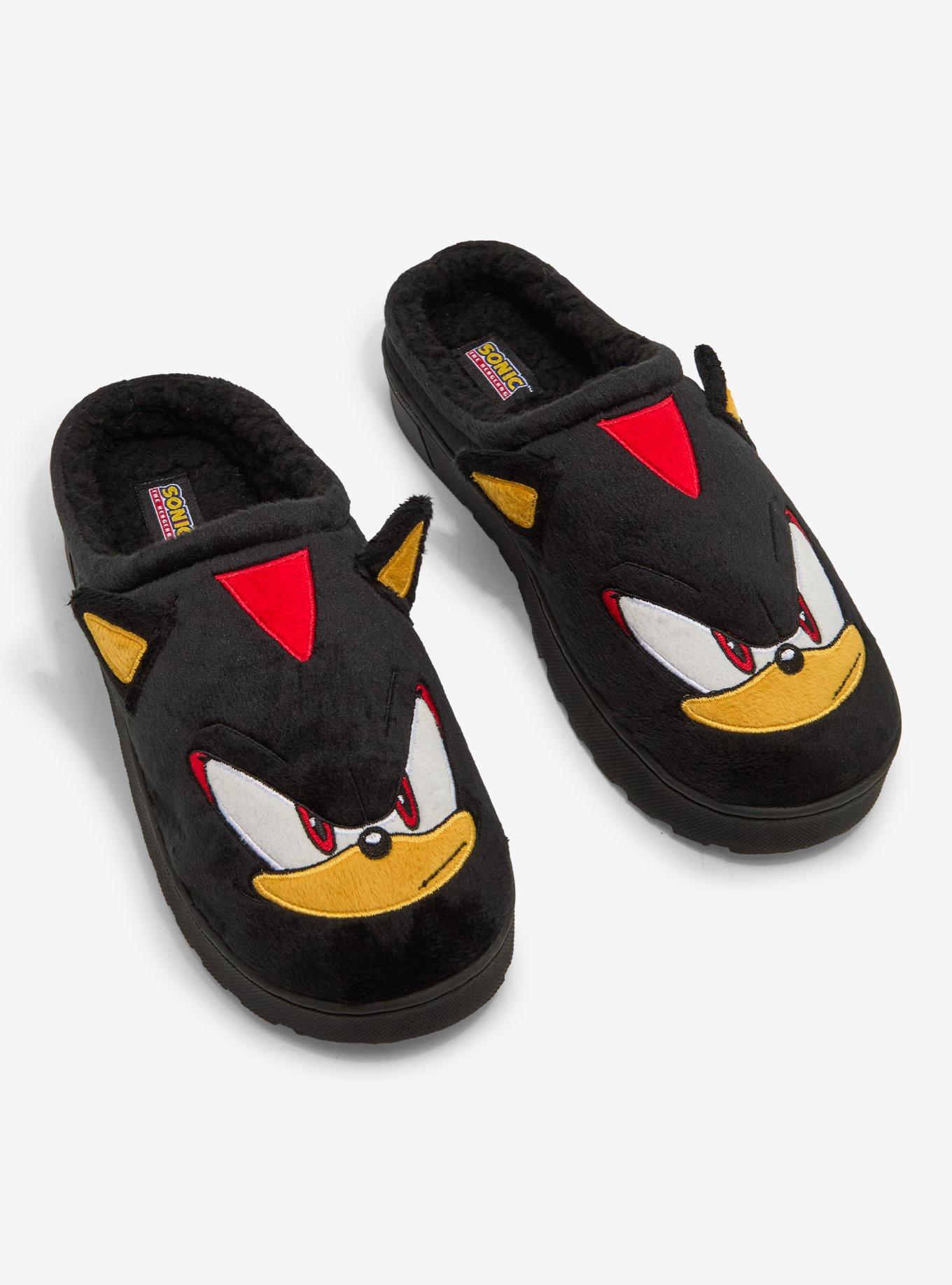 Sonic The Hedgehog Shadow 3D Ear Slippers Hot Topic