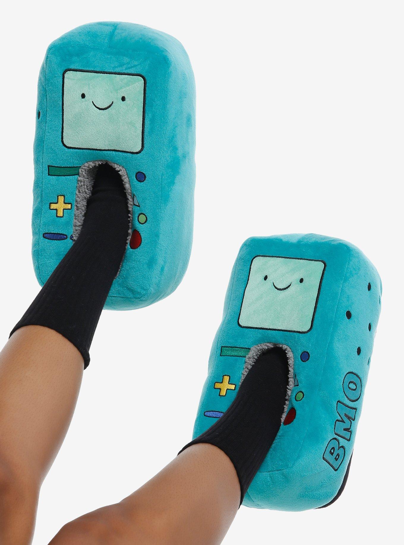 Adventure Time BMO Plush Slippers, , hi-res