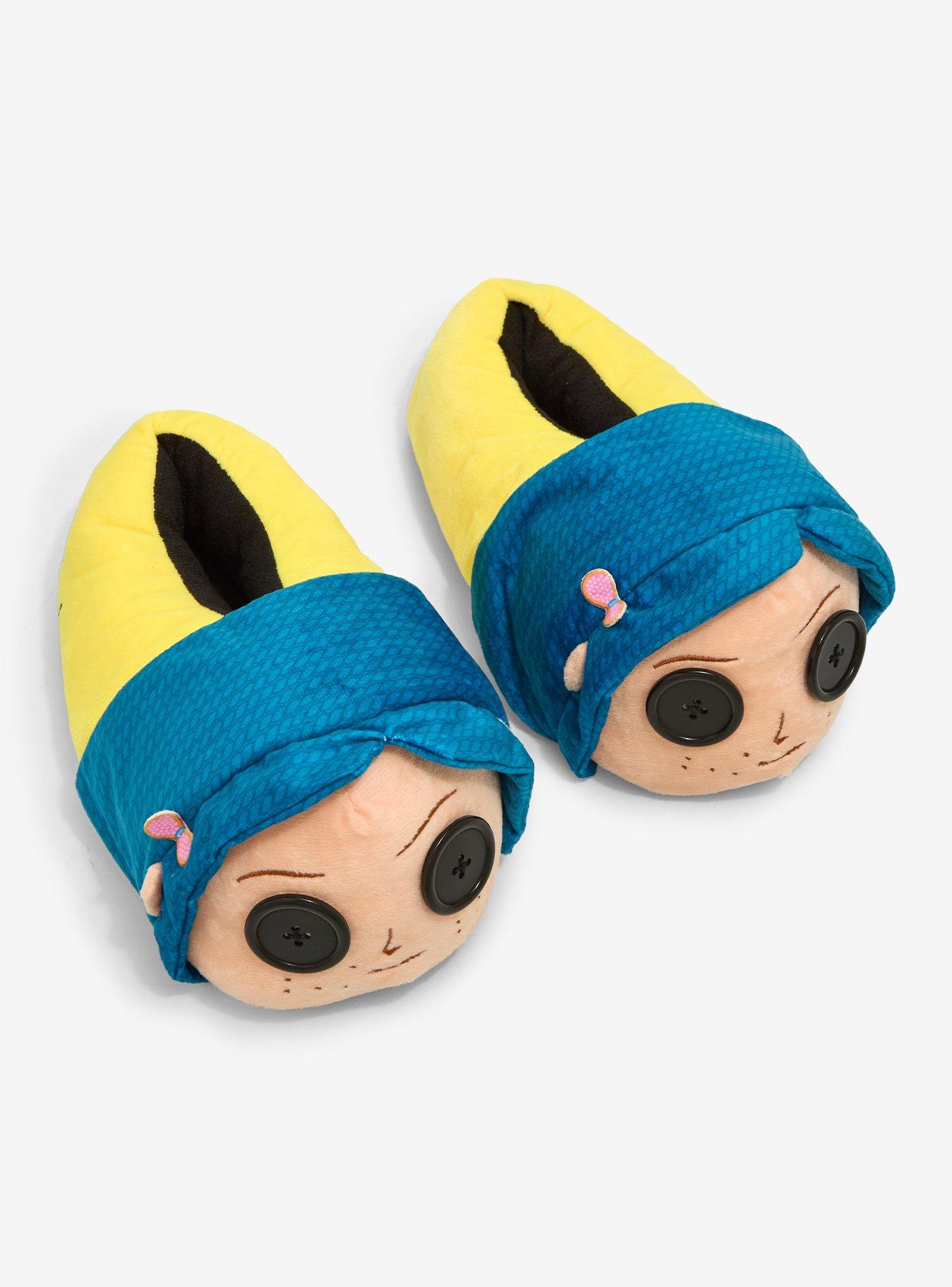 Coraline Doll Coraline Plush Slippers, , hi-res