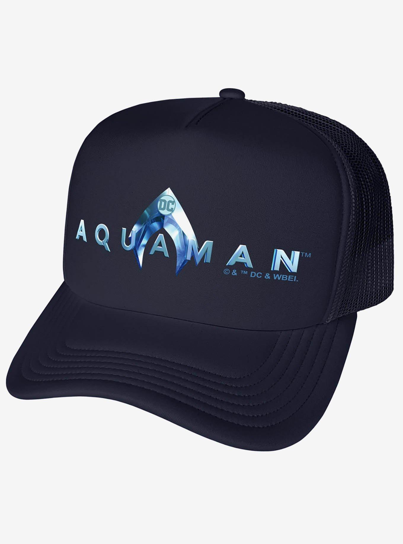 Aquaman Movie Logo Foam Trucker Hat, , hi-res