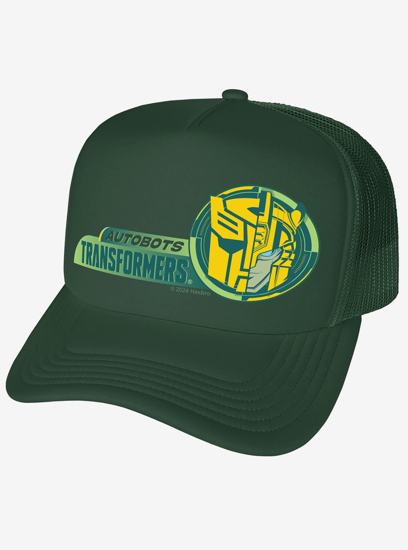 Transformers Split Face Bumblebee Foam Trucker Hat, , hi-res