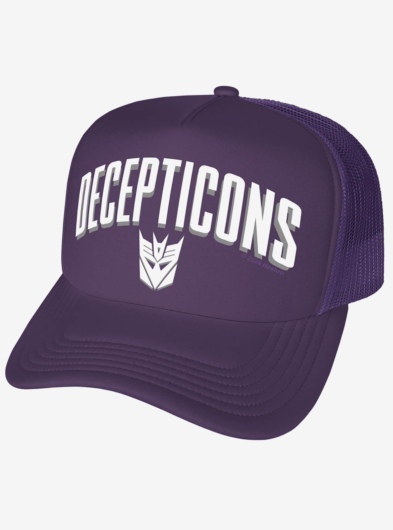 Transformers Decepticon Arched Foam Trucker Hat, , hi-res