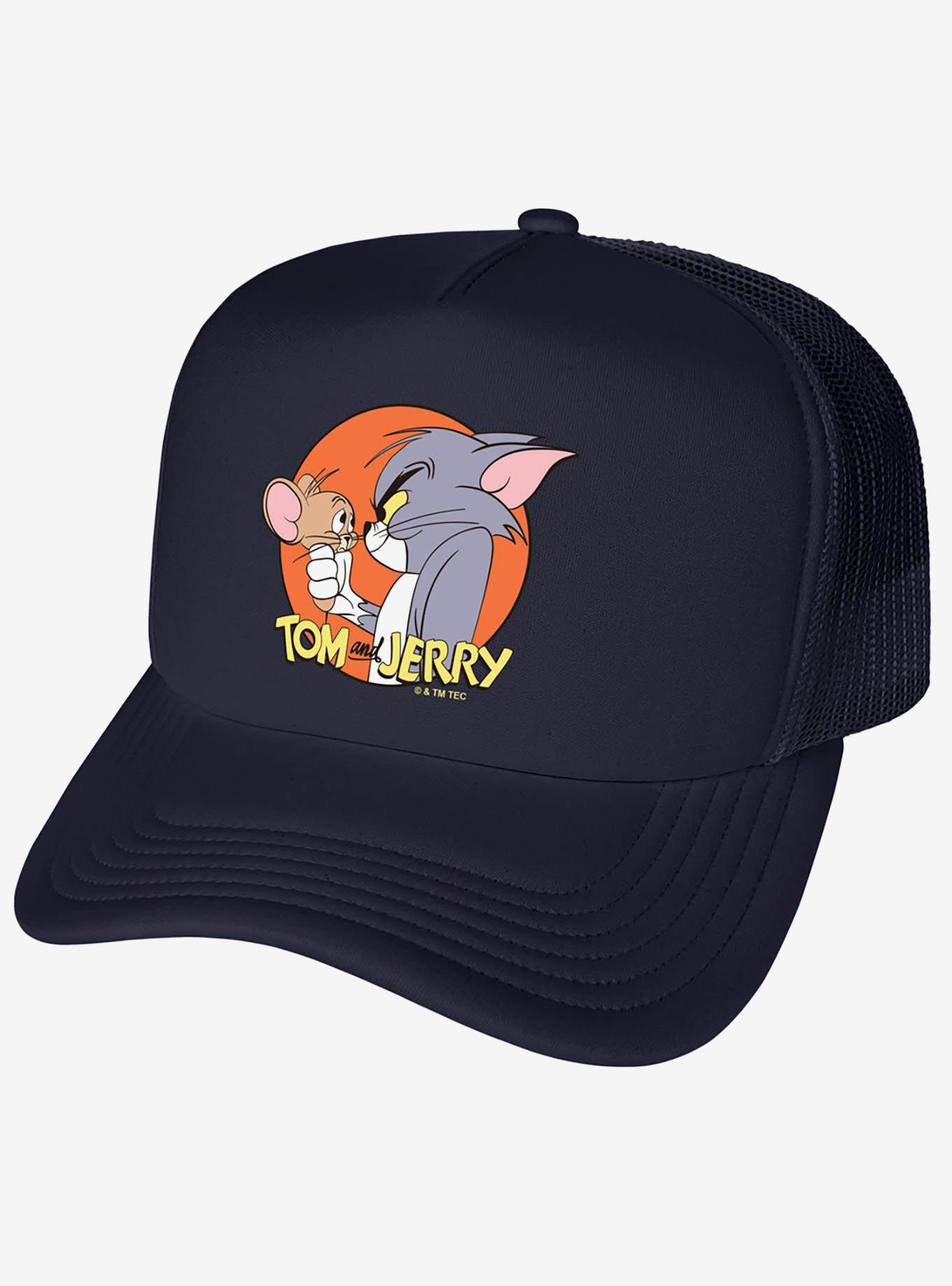 Tom And Jerry Characters Foam Trucker Hat, , hi-res