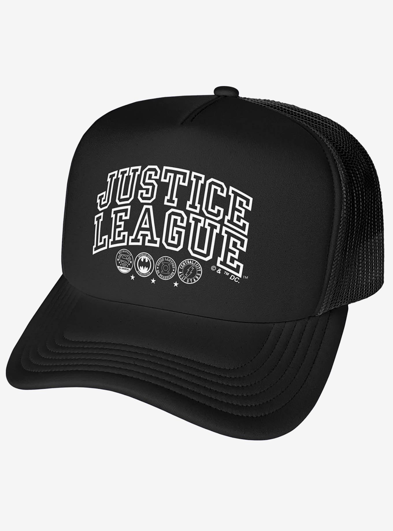 Justice League Athletic Logo Foam Trucker Hat, , hi-res