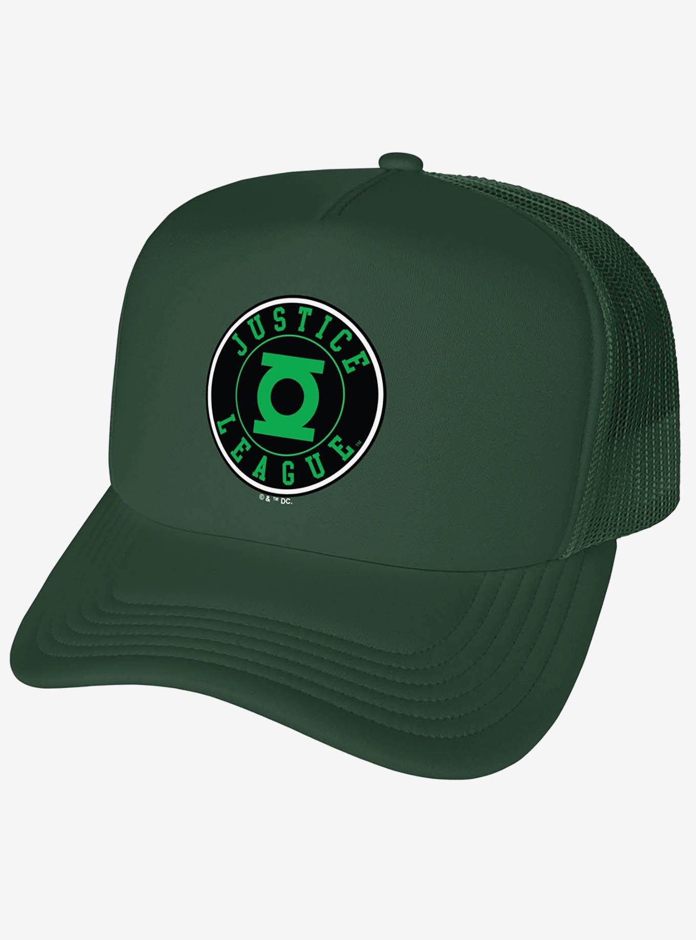 Justice League Green Lantern Athletic Logo Foam Trucker Hat, , hi-res