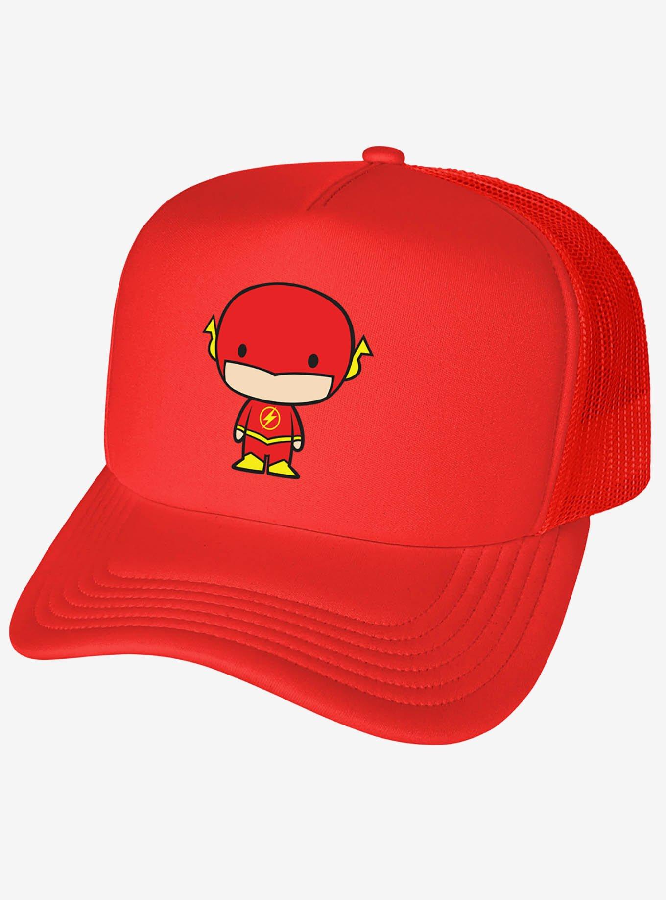 The Flash Cute Chibi Character Foam Trucker Hat, , hi-res