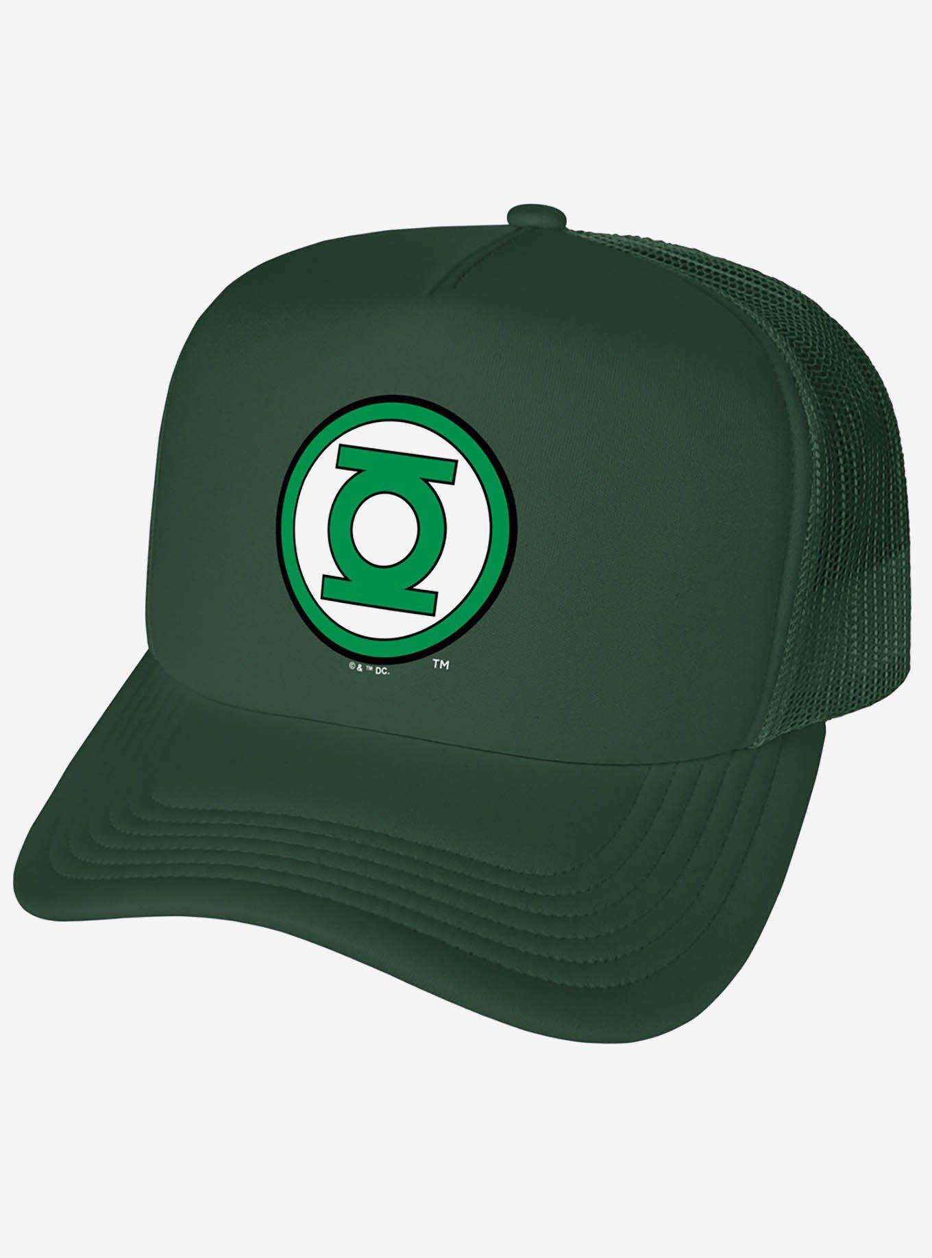 Green Lantern Logo Foam Trucker Hat, , hi-res