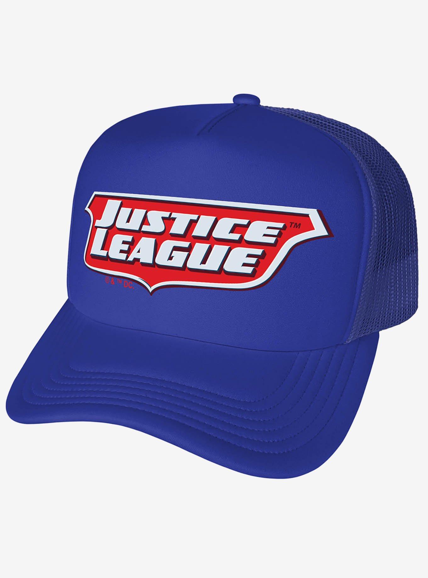 Justice League Logo Foam Trucker Hat, , hi-res