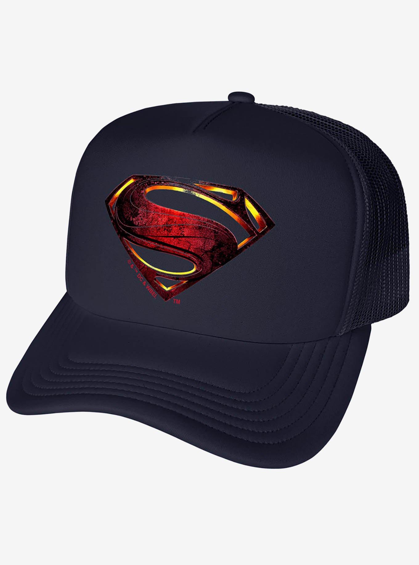 Justice League Superman Logo Foam Trucker Hat, , hi-res