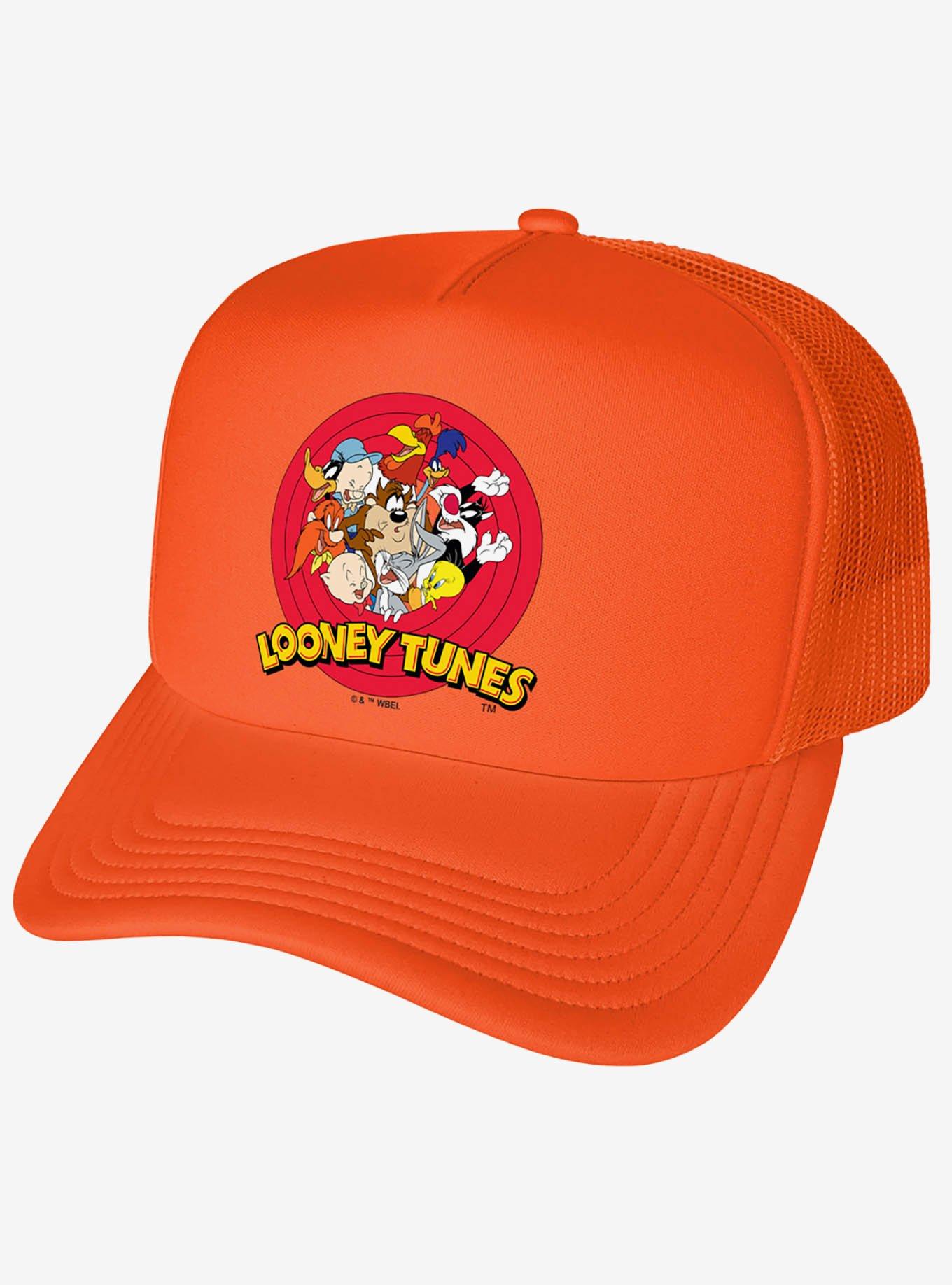 Looney Tunes Character Logo Foam Trucker Hat, , hi-res