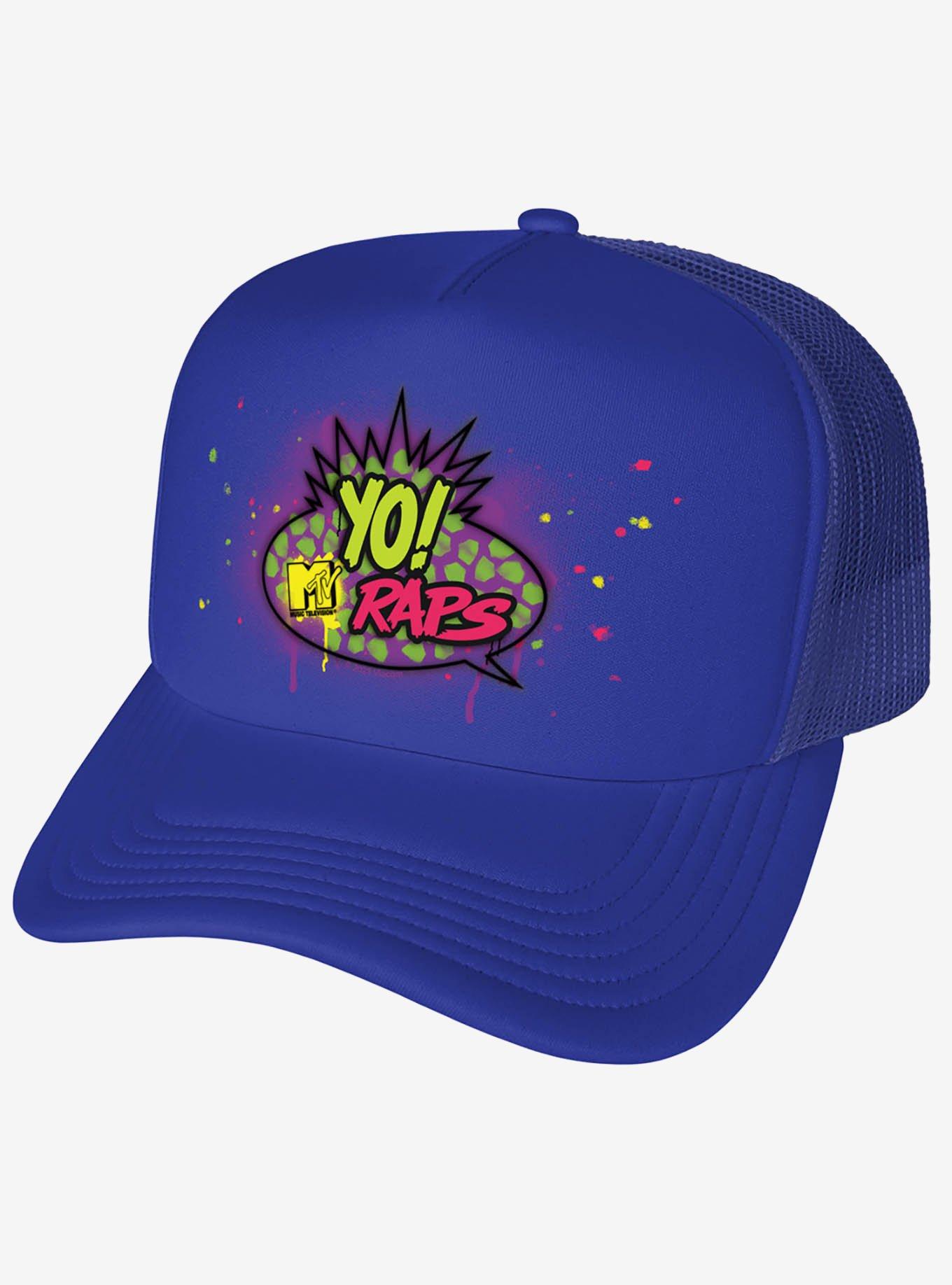 Yo! MTV Raps Logo Foam Trucker Hat, , hi-res