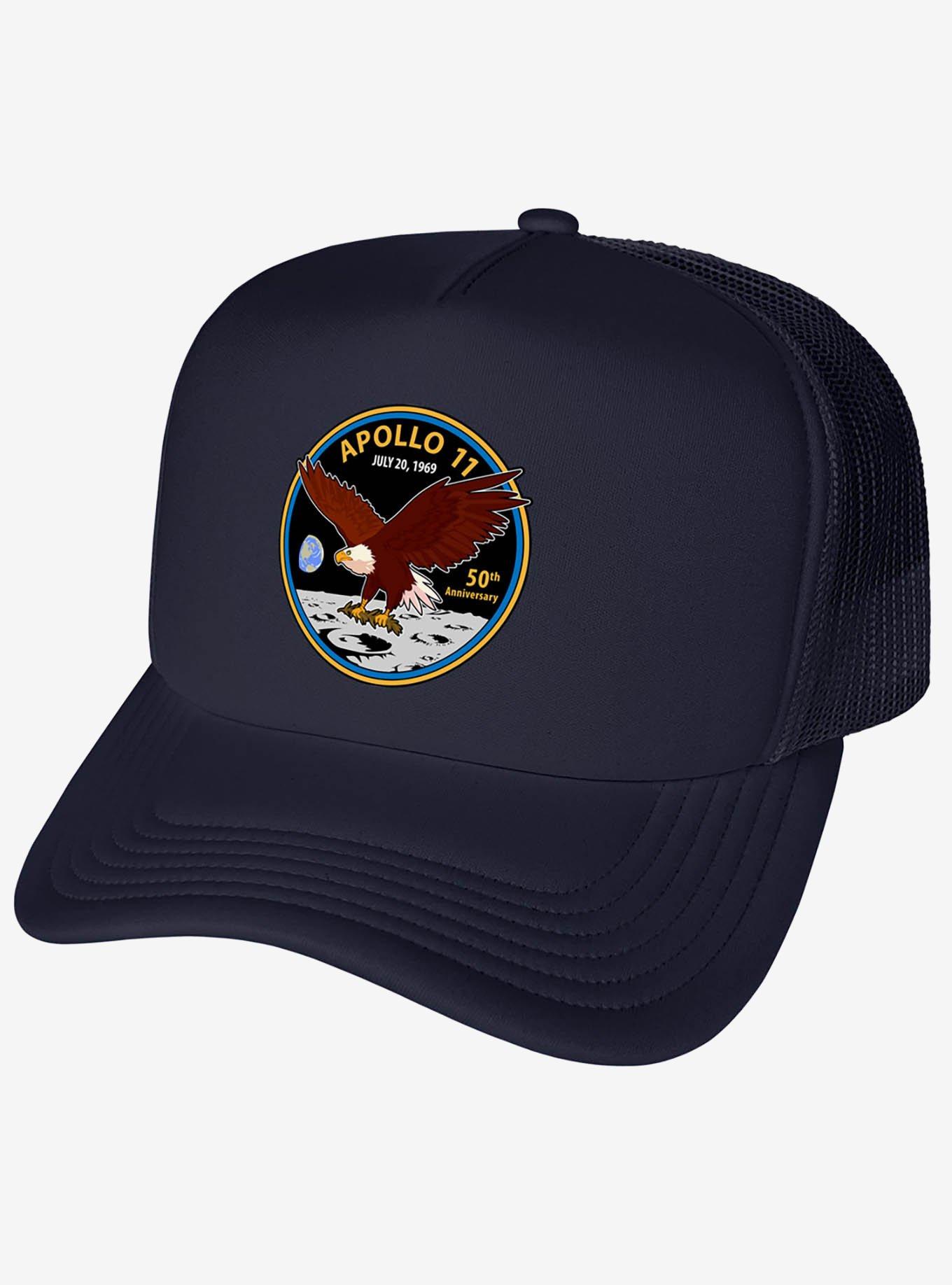 NASA Apollo 11 50th Anniversary Patch Foam Trucker Hat, , hi-res