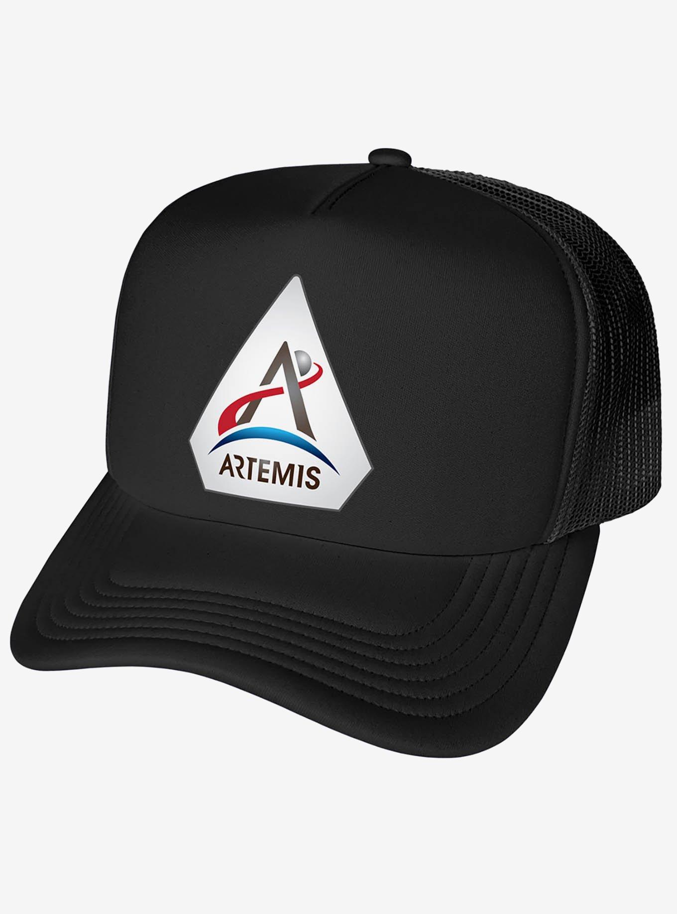 NASA Artemis Patch Foam Trucker Hat, , hi-res