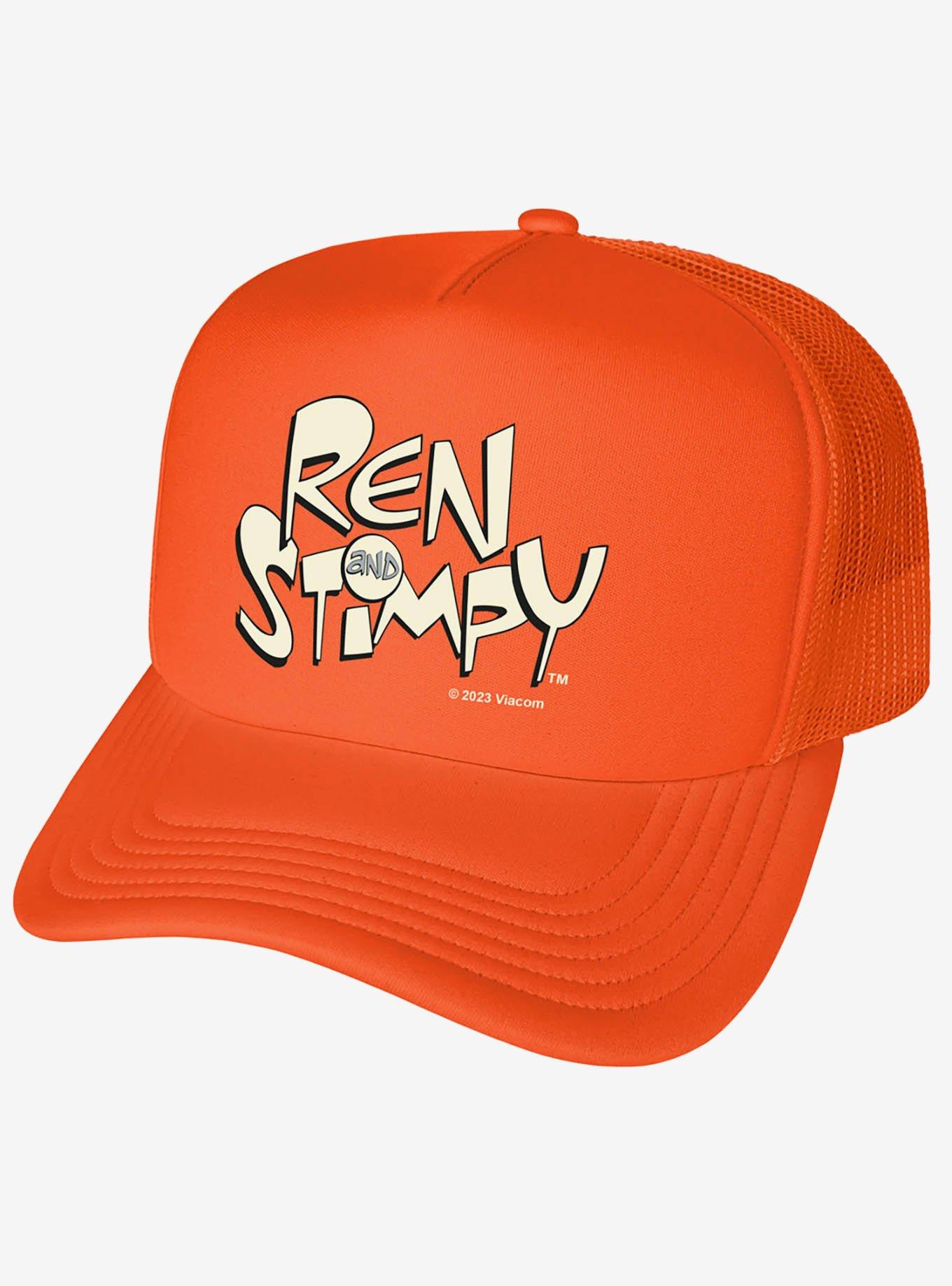 The Ren And Stimpy Show Logo Foam Trucker Hat, , hi-res