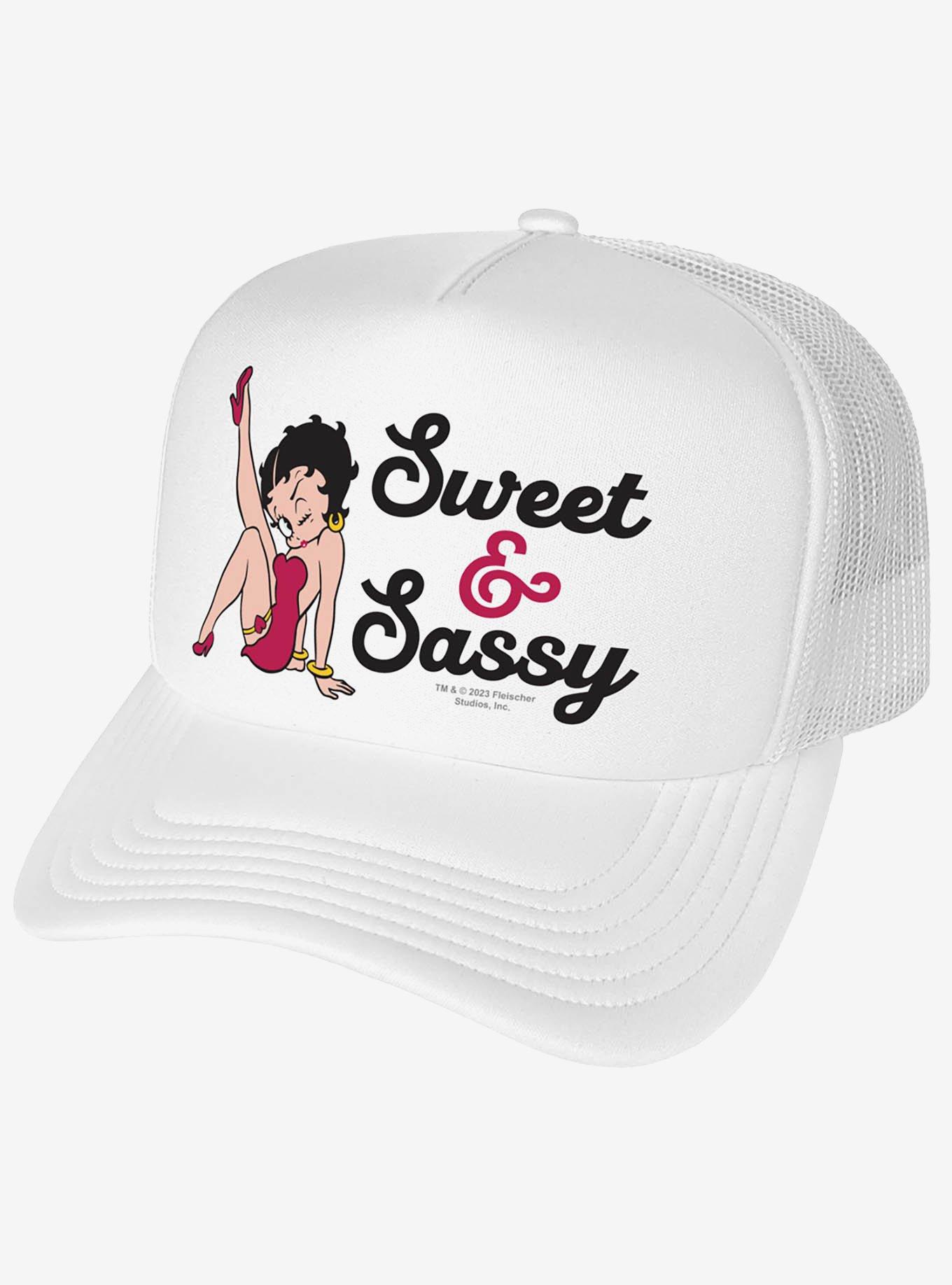 Betty Boop Sweet & Sassy Foam Trucker Hat, , hi-res