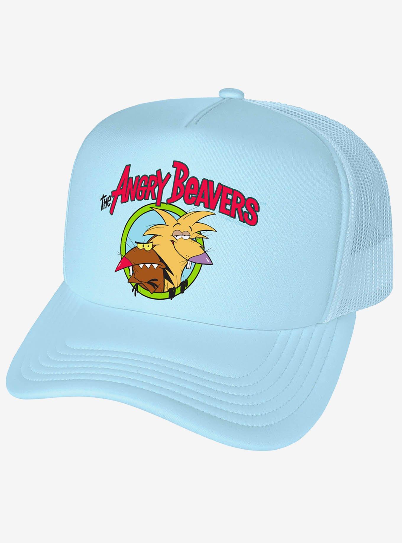 Angry Beavers Logo Foam Trucker Hat, , hi-res