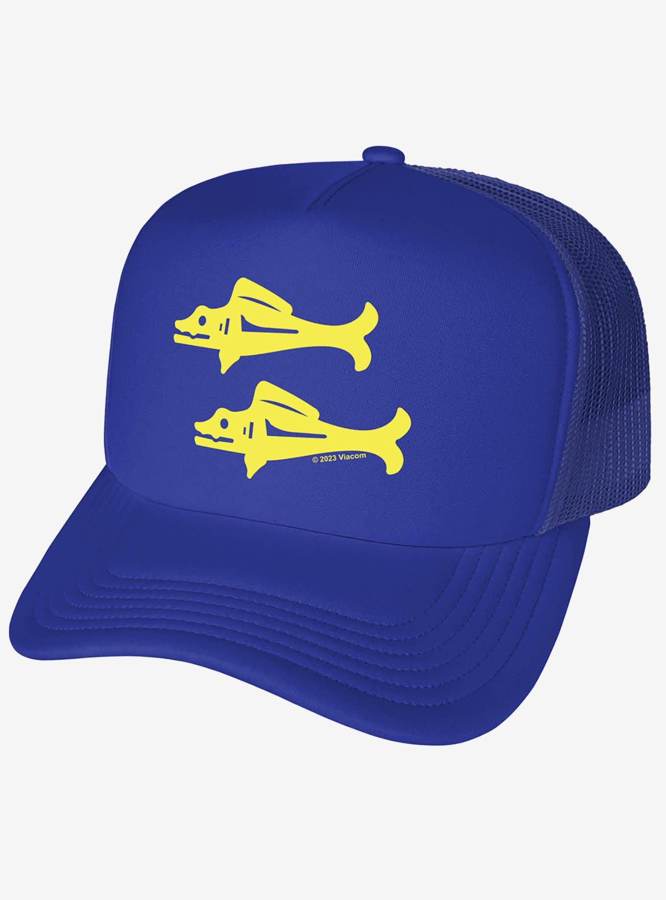 Legends Of The Hidden Temple Blue Barracudas Foam Trucker Hat, , hi-res