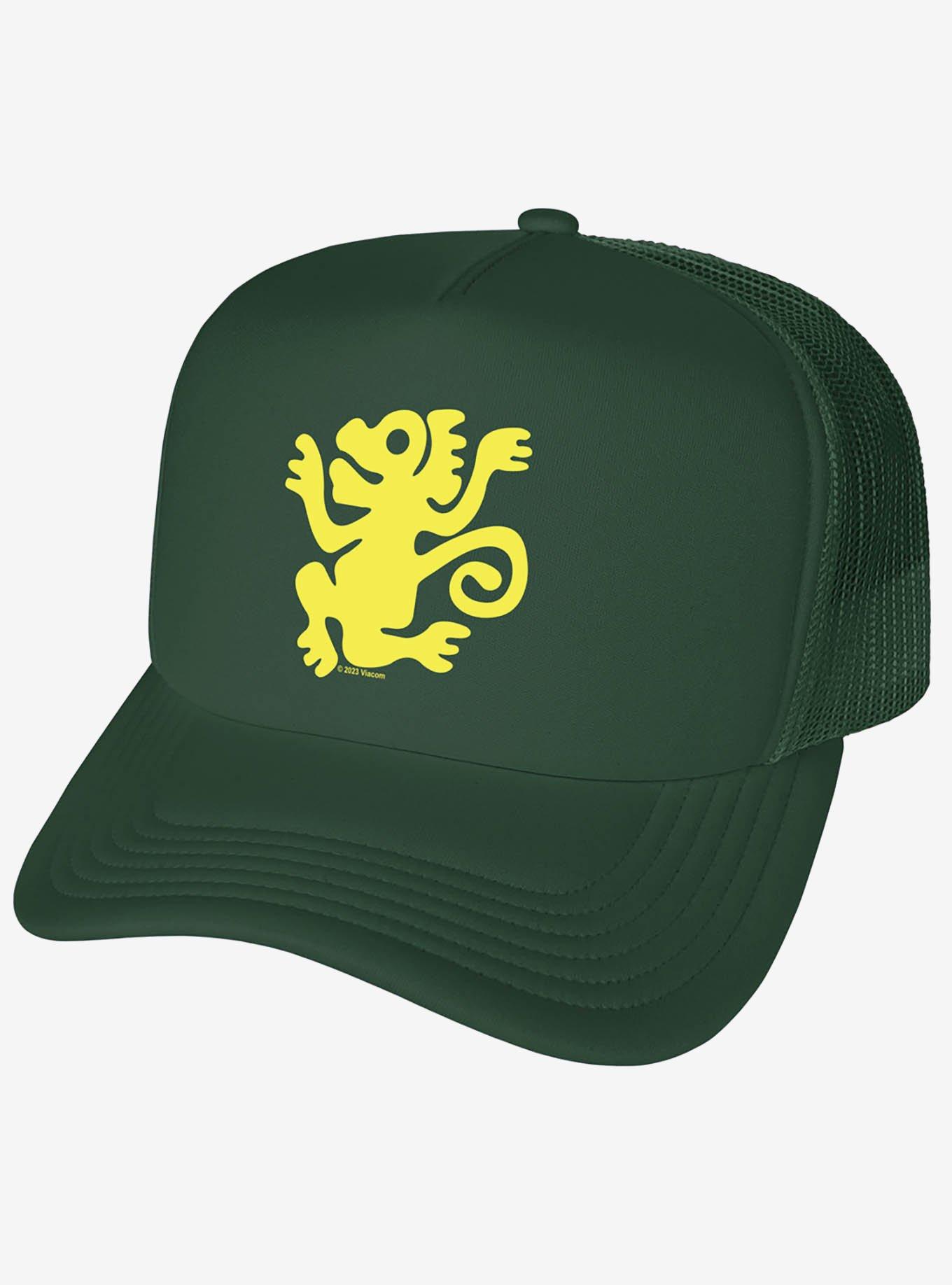 Legends Of The Hidden Temple Green Monkeys Foam Trucker Hat, , hi-res