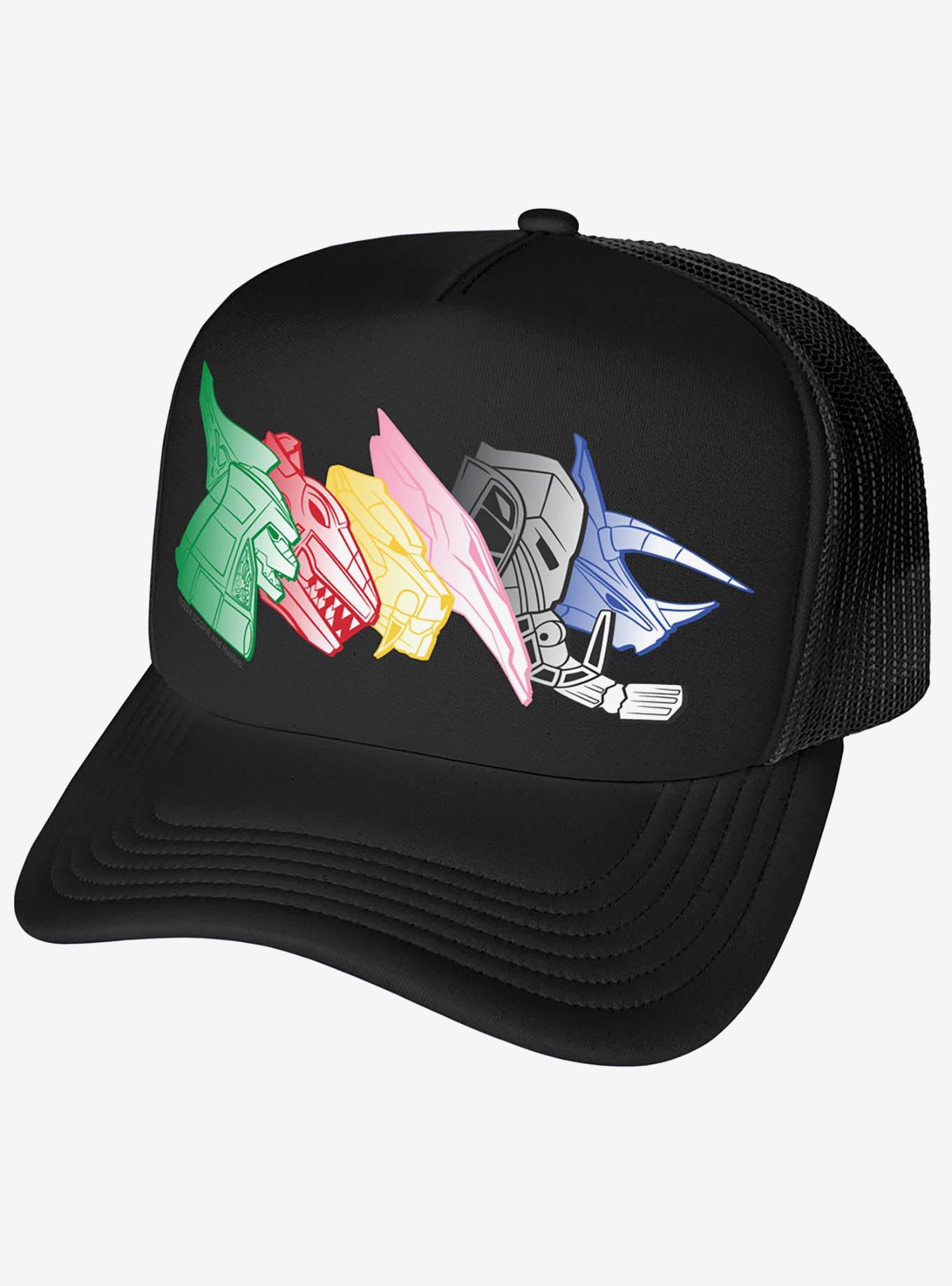 Power Rangers Zord Heads Foam Trucker Hat, , hi-res