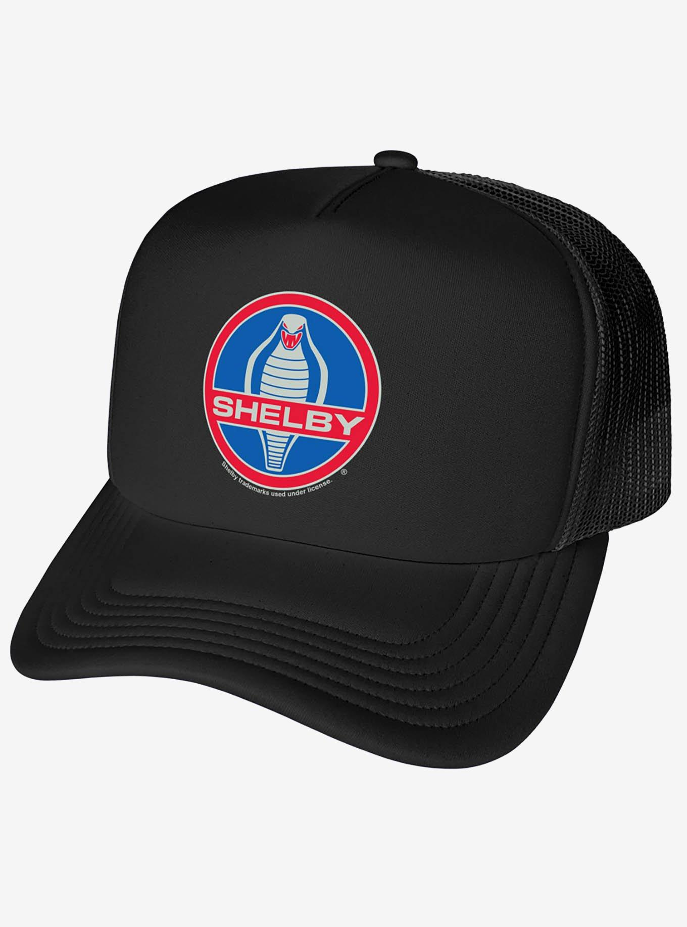 Shelby Cobra Vintage Logo Foam Trucker Hat, , hi-res