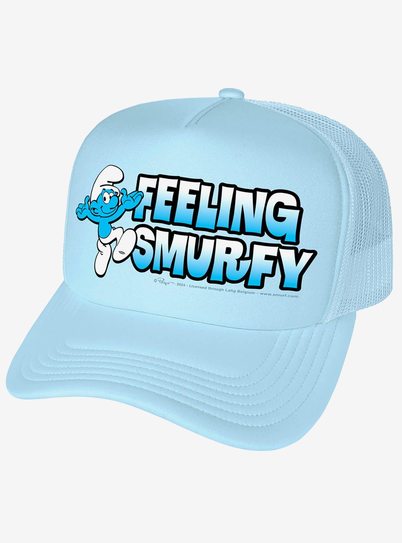 The Smurfs Feeling Smurfy Foam Trucker Hat, , hi-res