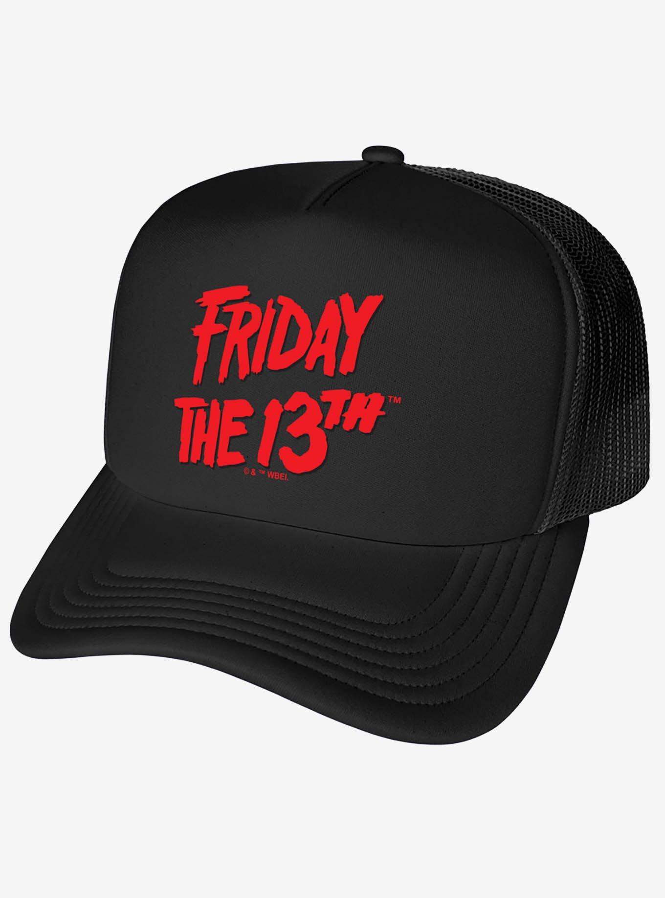 Friday The 13th Logo Foam Trucker Hat, , hi-res