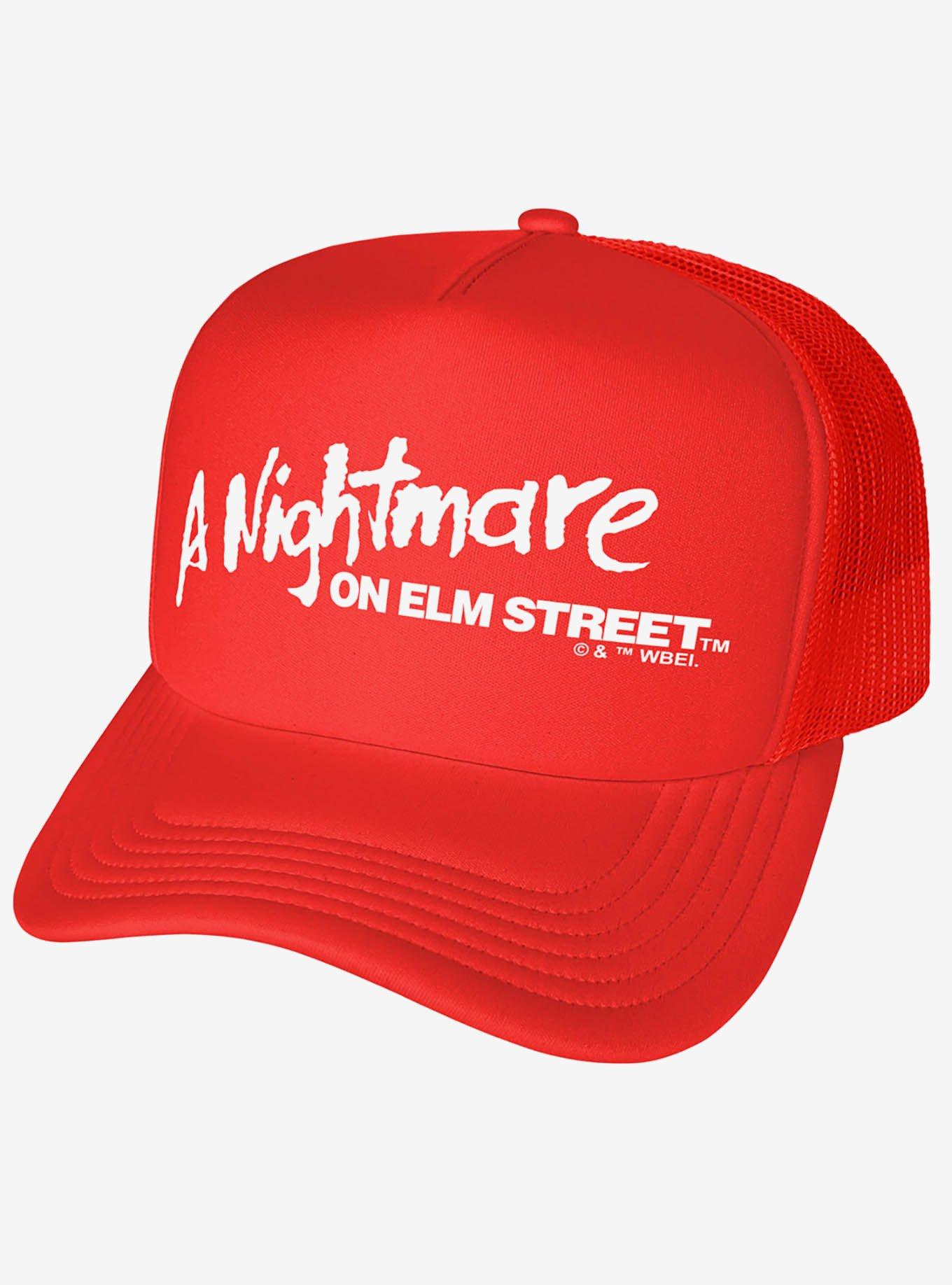 A Nightmare On Elm Street Logo Foam Trucker Hat, , hi-res