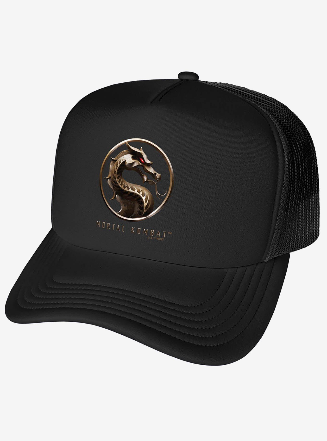 Mortal Kombat Movie Logo Foam Trucker Hat, , hi-res