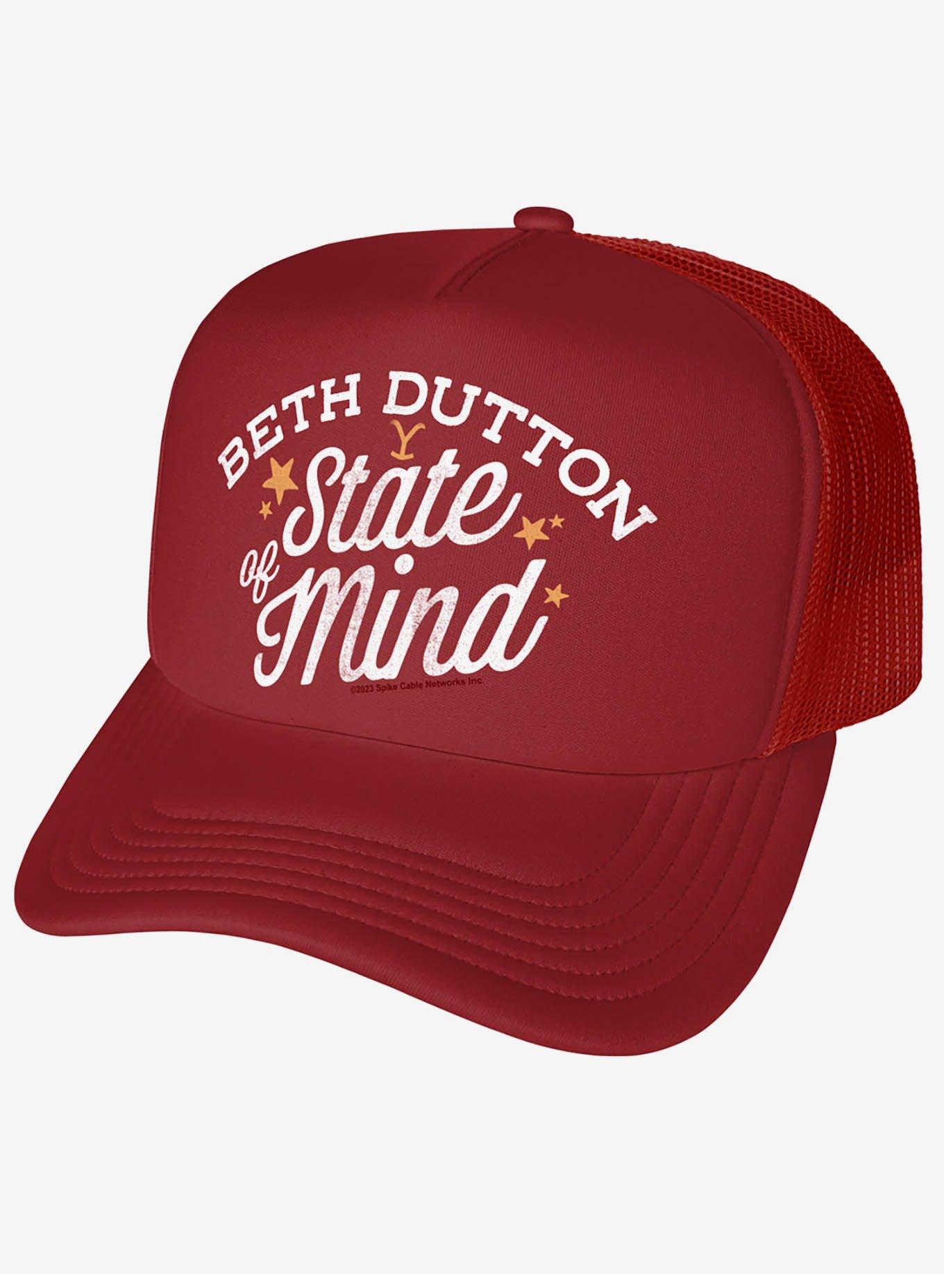 Yellowstone Yellowstone Beth Dutton Stand Of Mind Foam Trucker Hat, , hi-res