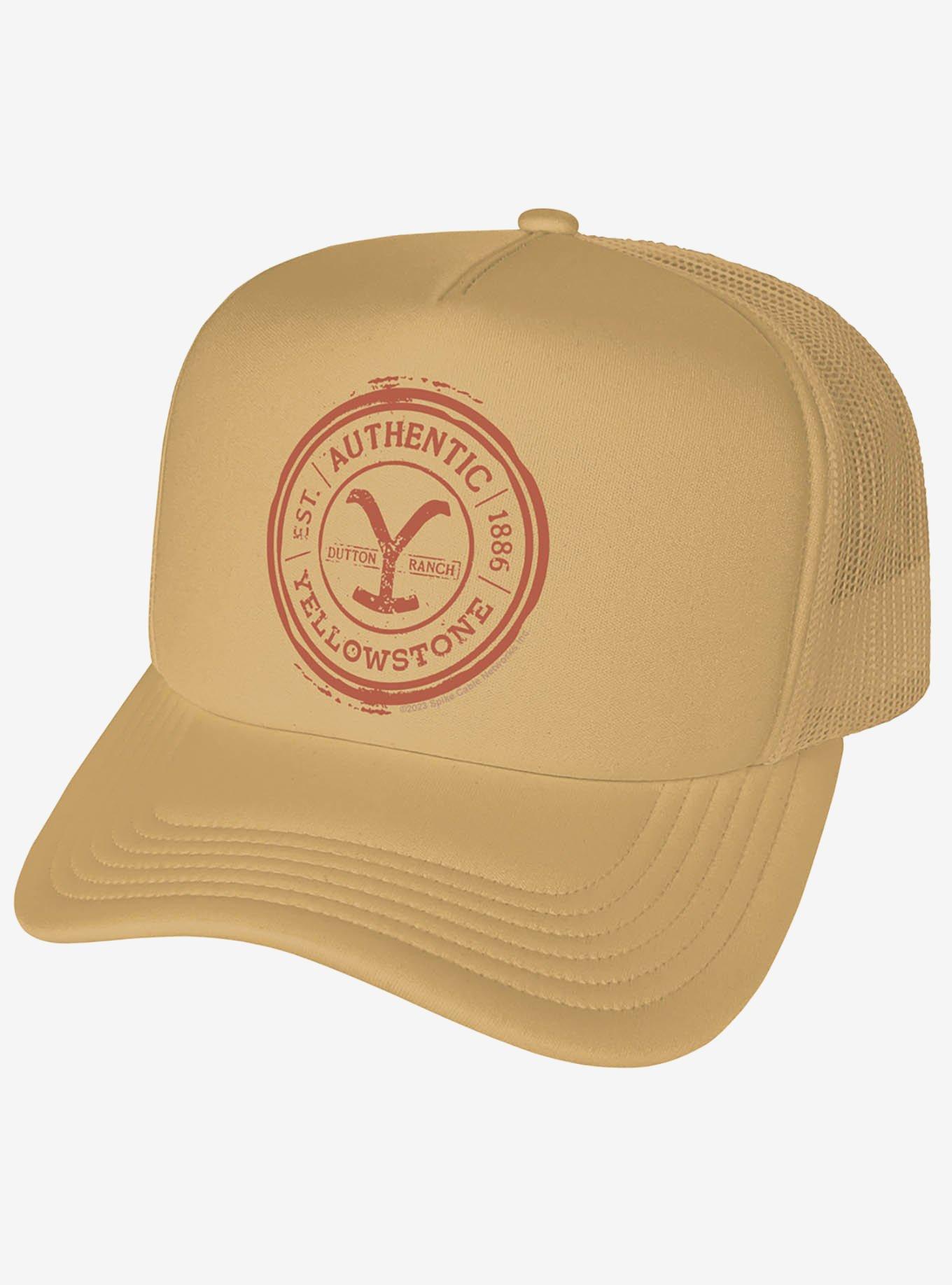 Yellowstone Yellowstone Authentic Brand Foam Trucker Hat, , hi-res