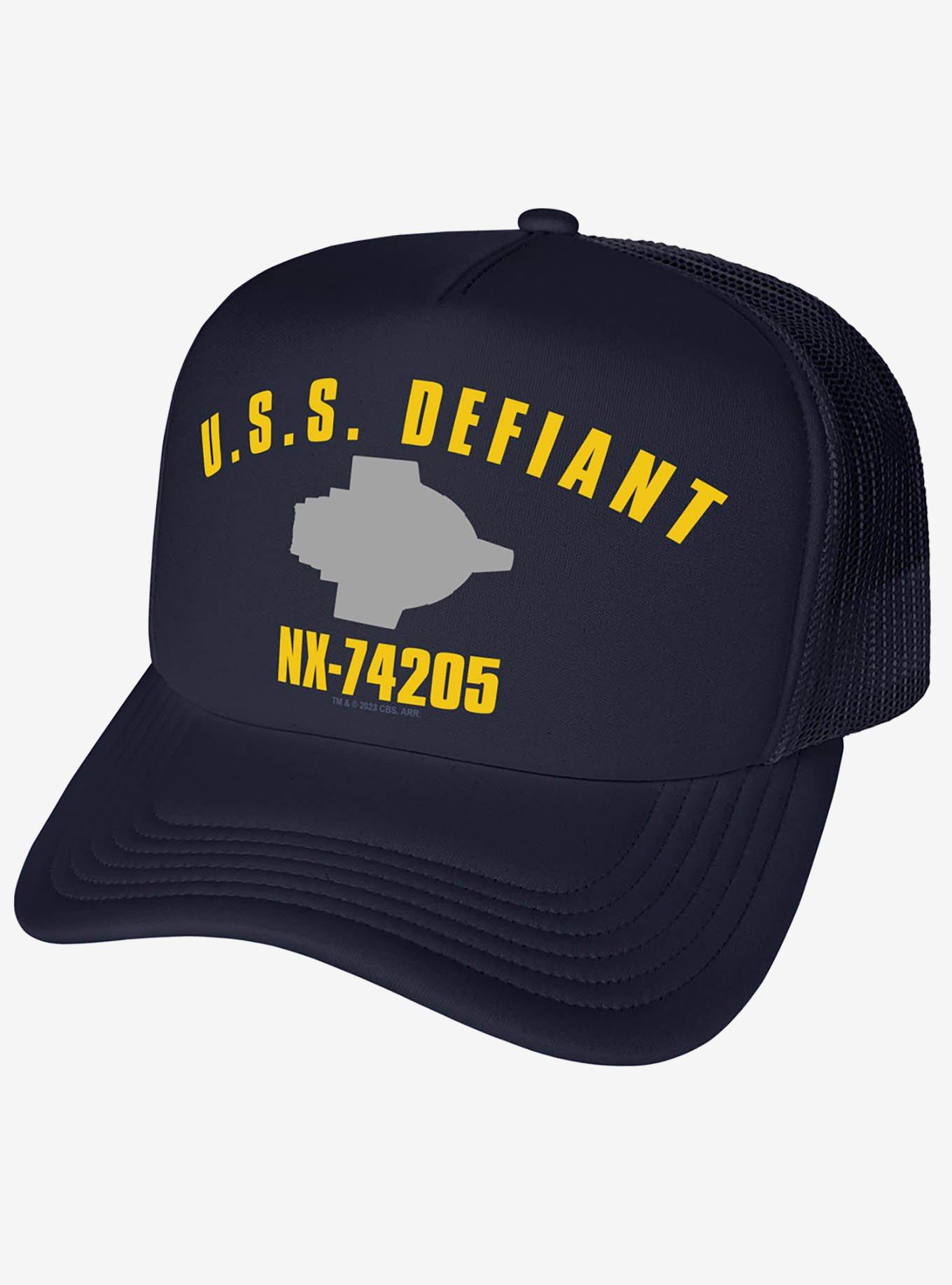 Star Trek: Deep Space Nine Defiant Nx-74205 Foam Trucker Hat, , hi-res