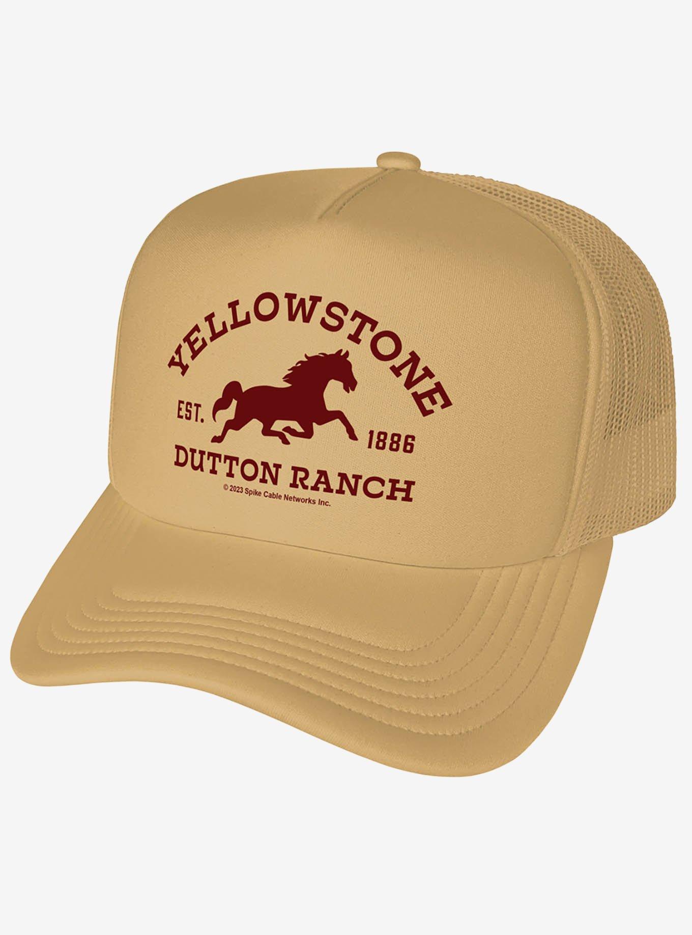 Yellowstone Dutton Ranch 1886 Foam Trucker Hat, , hi-res