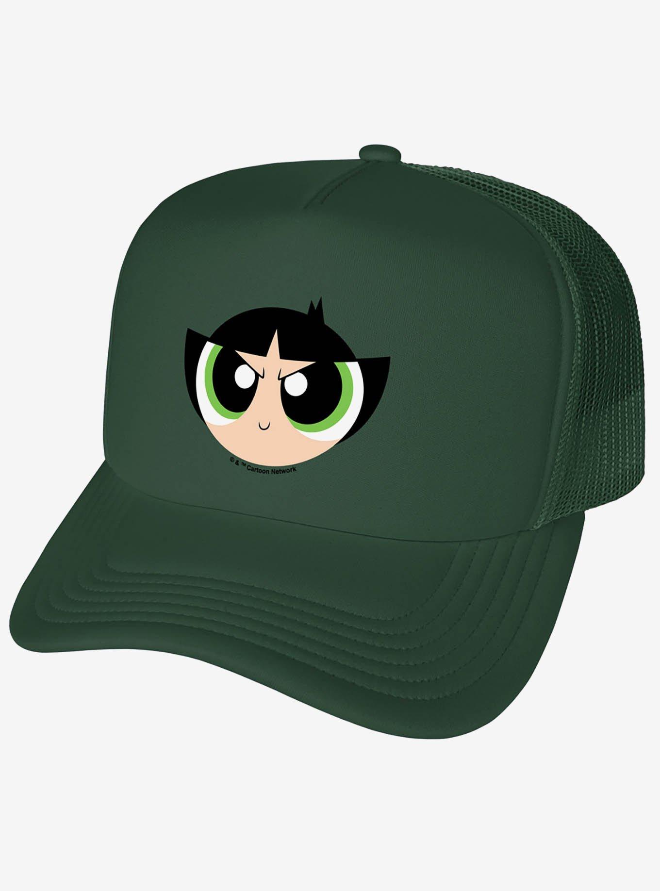 The Powerpuff Girls Buttercup Head Foam Trucker Hat, , hi-res