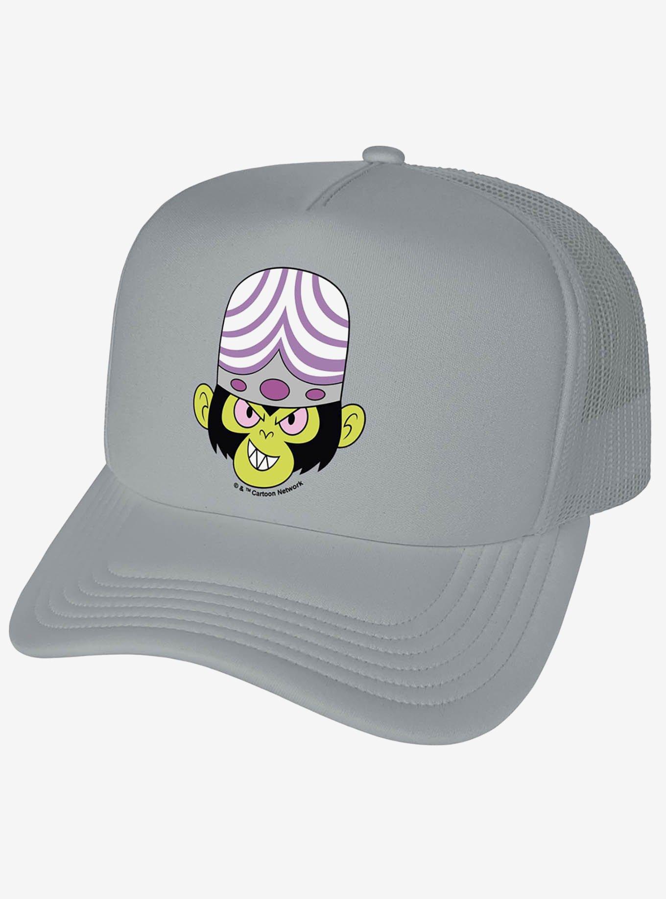 The Powerpuff Girls Mojo Jojo Head Foam Trucker Hat, , hi-res