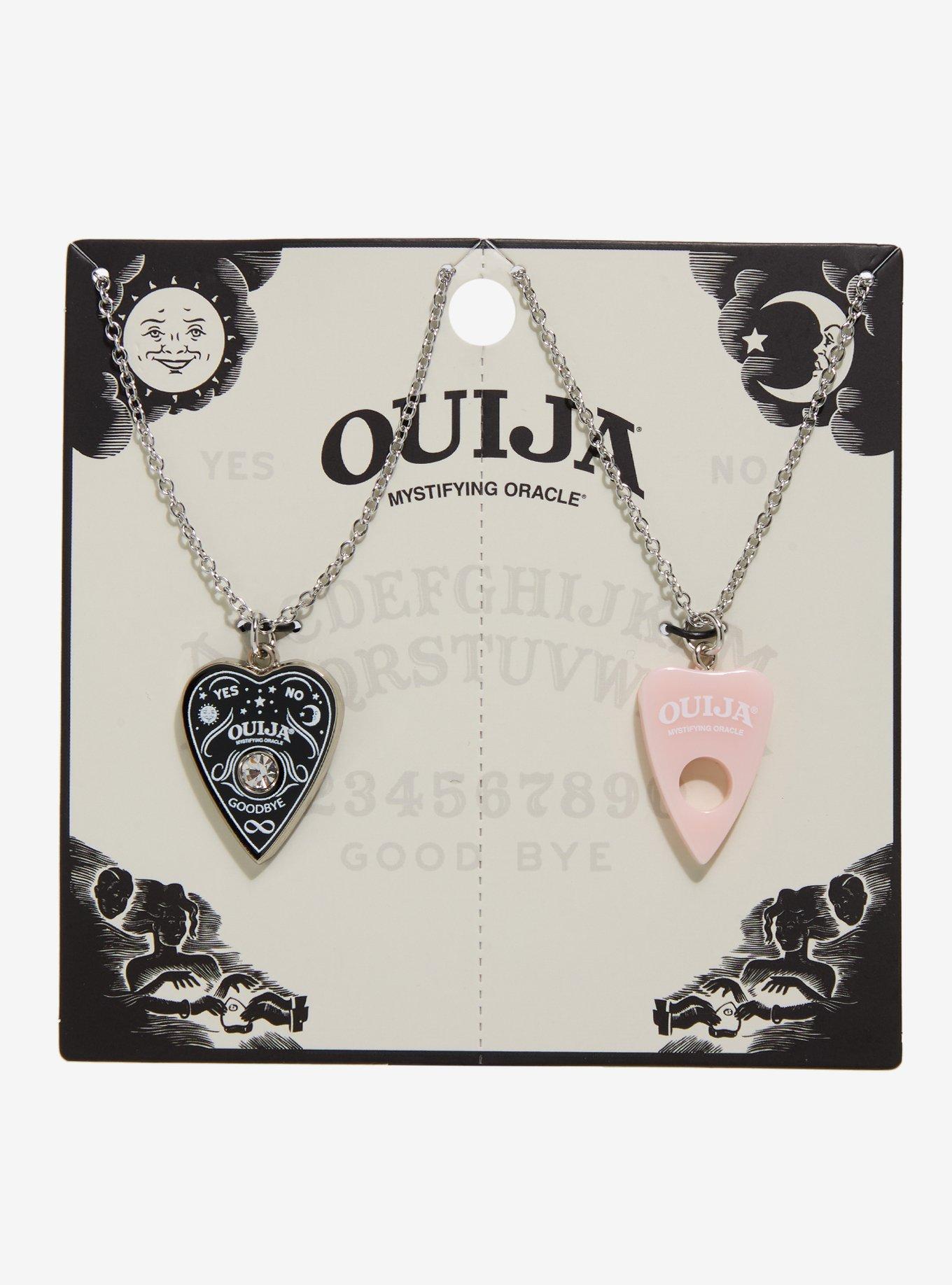 Ouija Planchette Best Friend Necklace Set, , hi-res