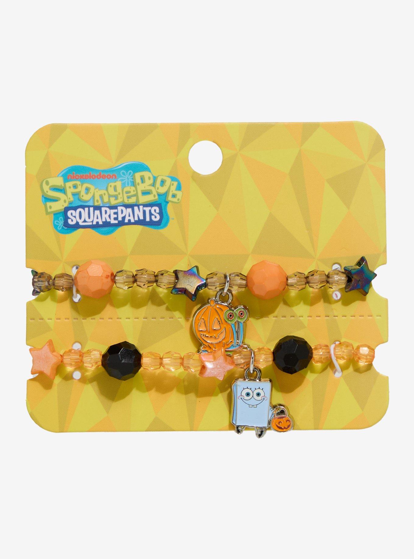 SpongeBob SquarePants Halloween Best Friend Bead Bracelet Set, , hi-res