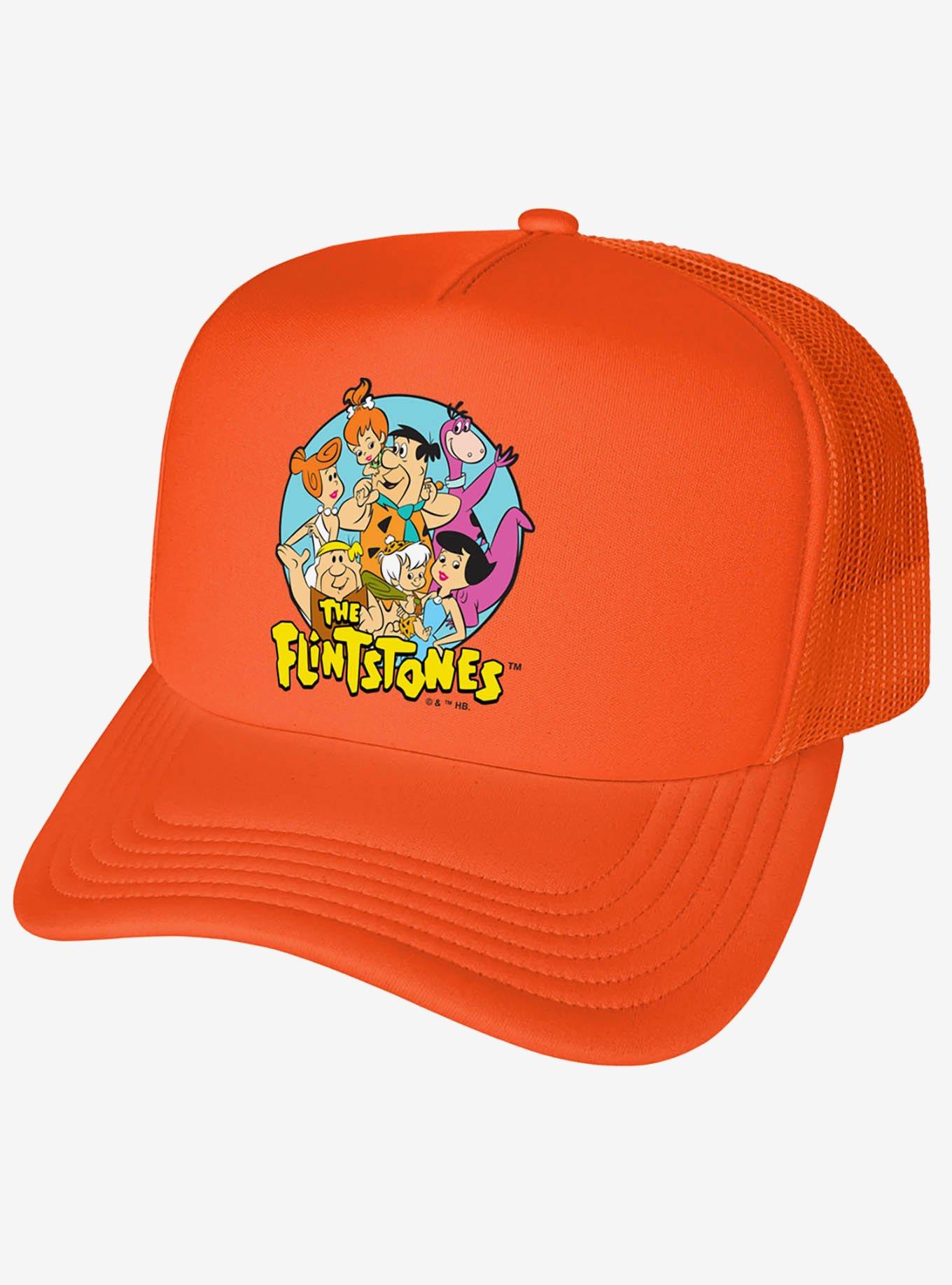 The Flintstones Logo Foam Trucker Hat, , hi-res
